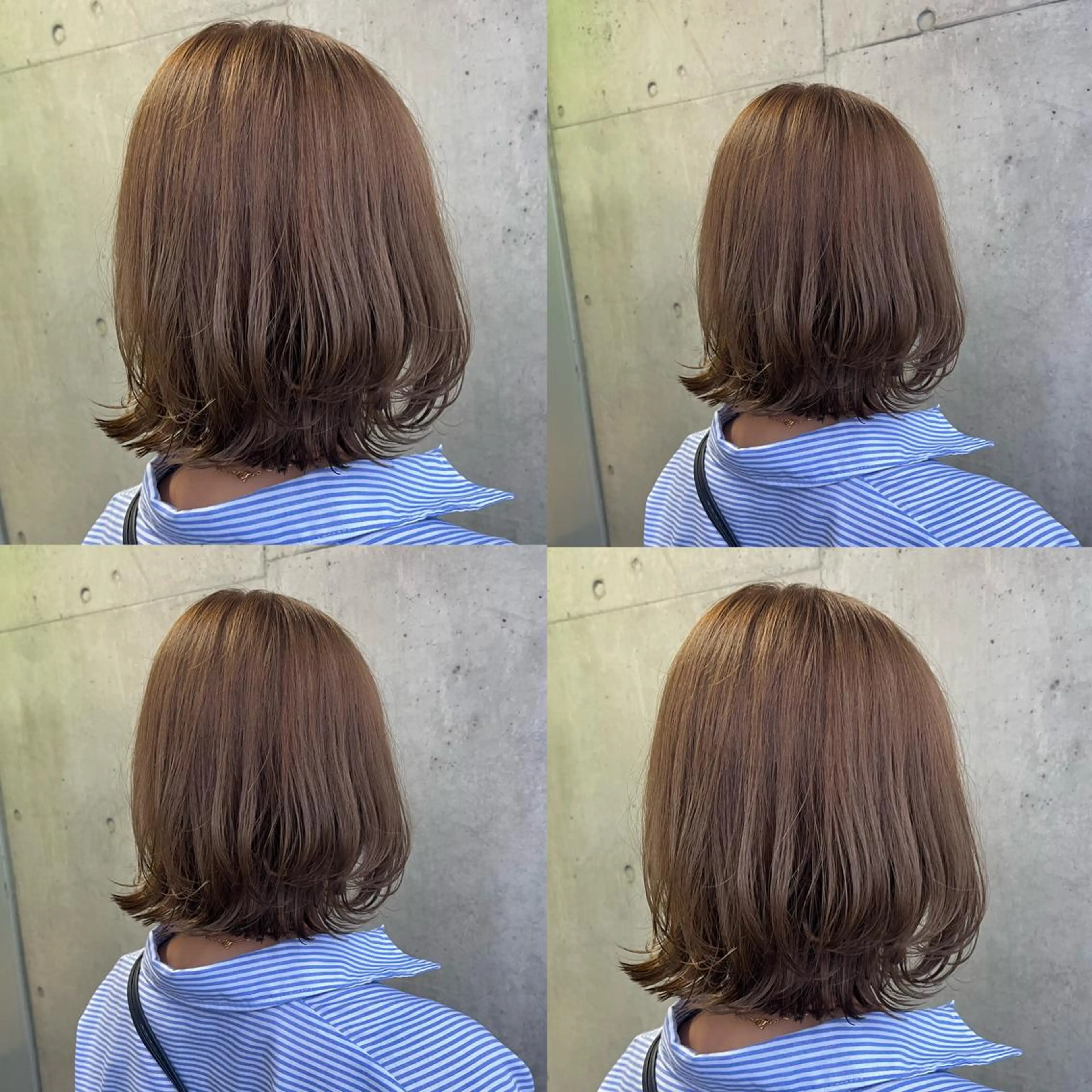 ショート カラー ベージュカラー ブリーチ 透明感カラー ブリーチなしカラー ボブ カット ヘアカラー トリートメント ヘッドスパ ヘアセット カジュアルを女っぽく 𝗮𝘆𝗮𝗰𝗼のヘアスタイル