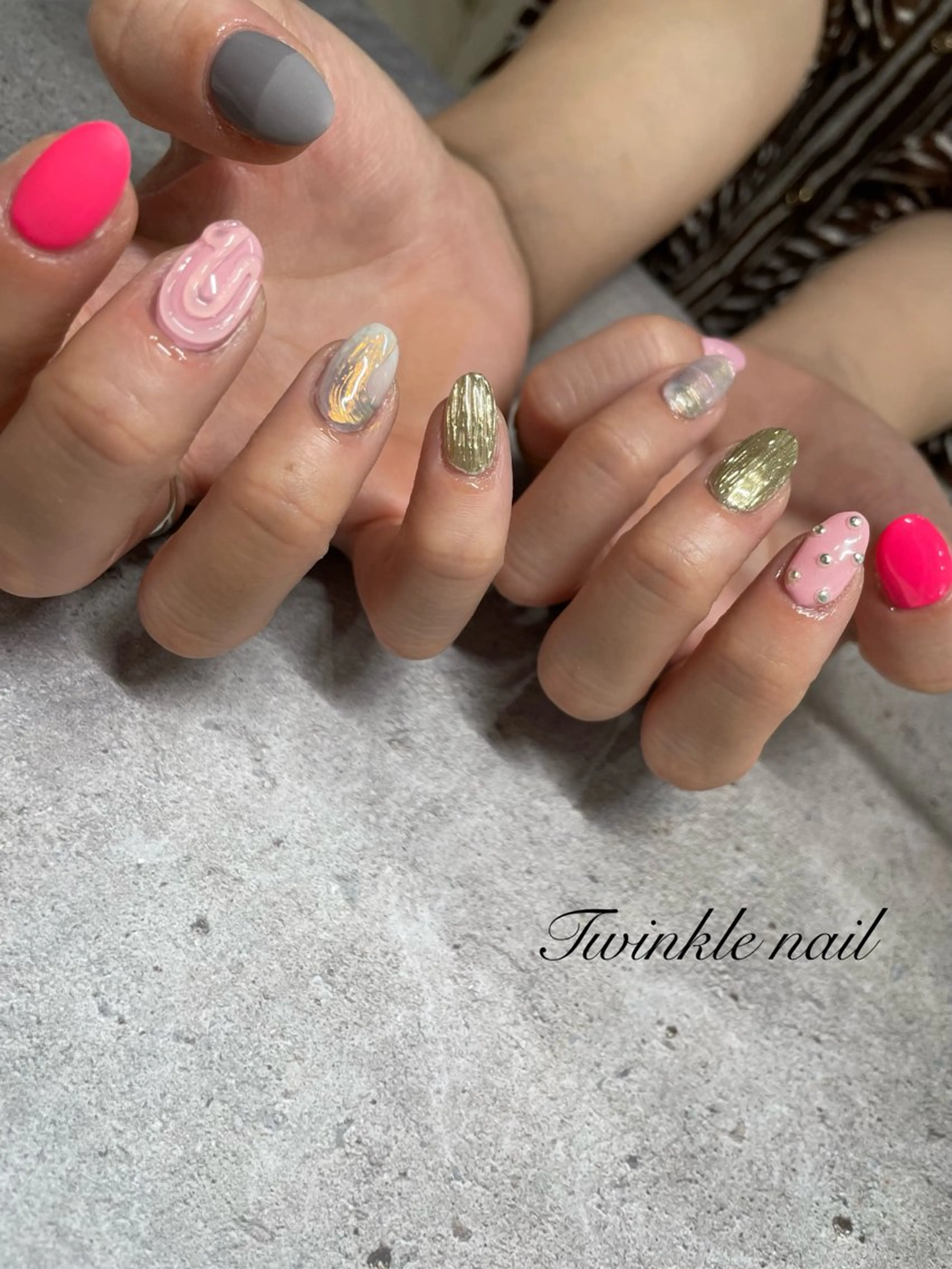 ネイル Twinklenail所属・.ume. nailのネイルデザイン