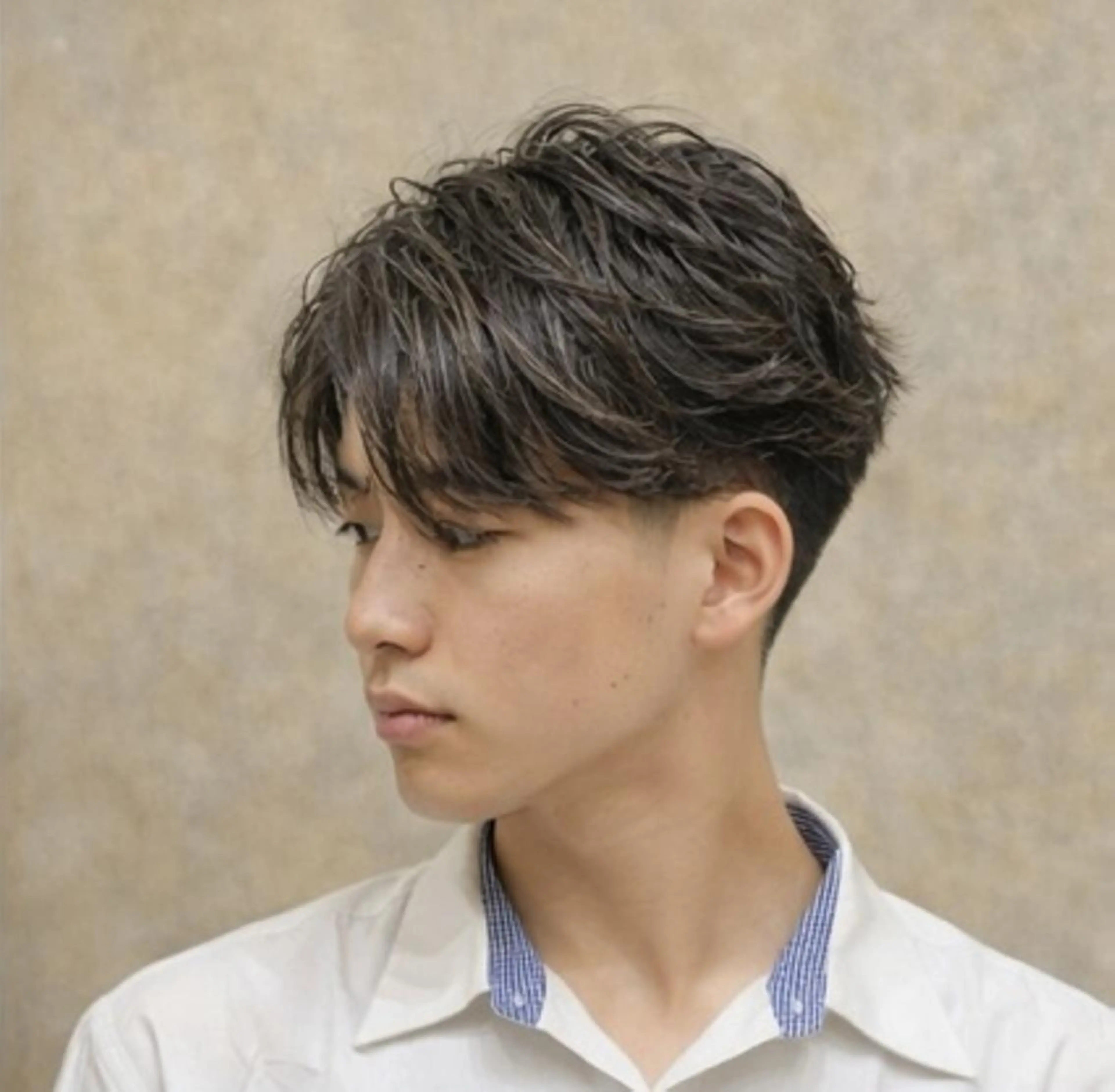 パーマ メンズ カット パーマ ”メンズ”垢抜け🔥 QUATRO片岡のヘアスタイル