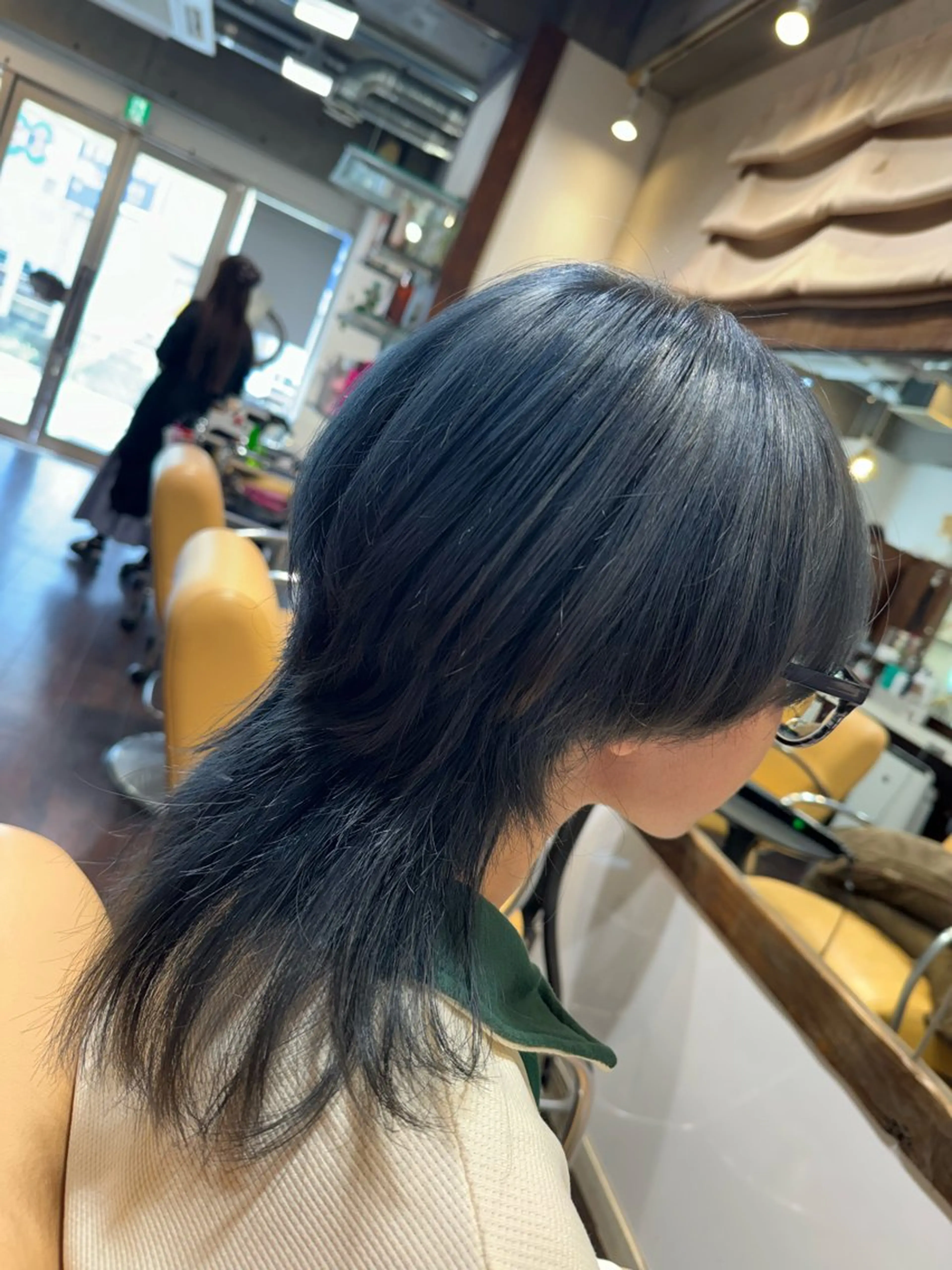 セミロング カラー ブリーチ moana大宮所属・mio ☆のヘアスタイル