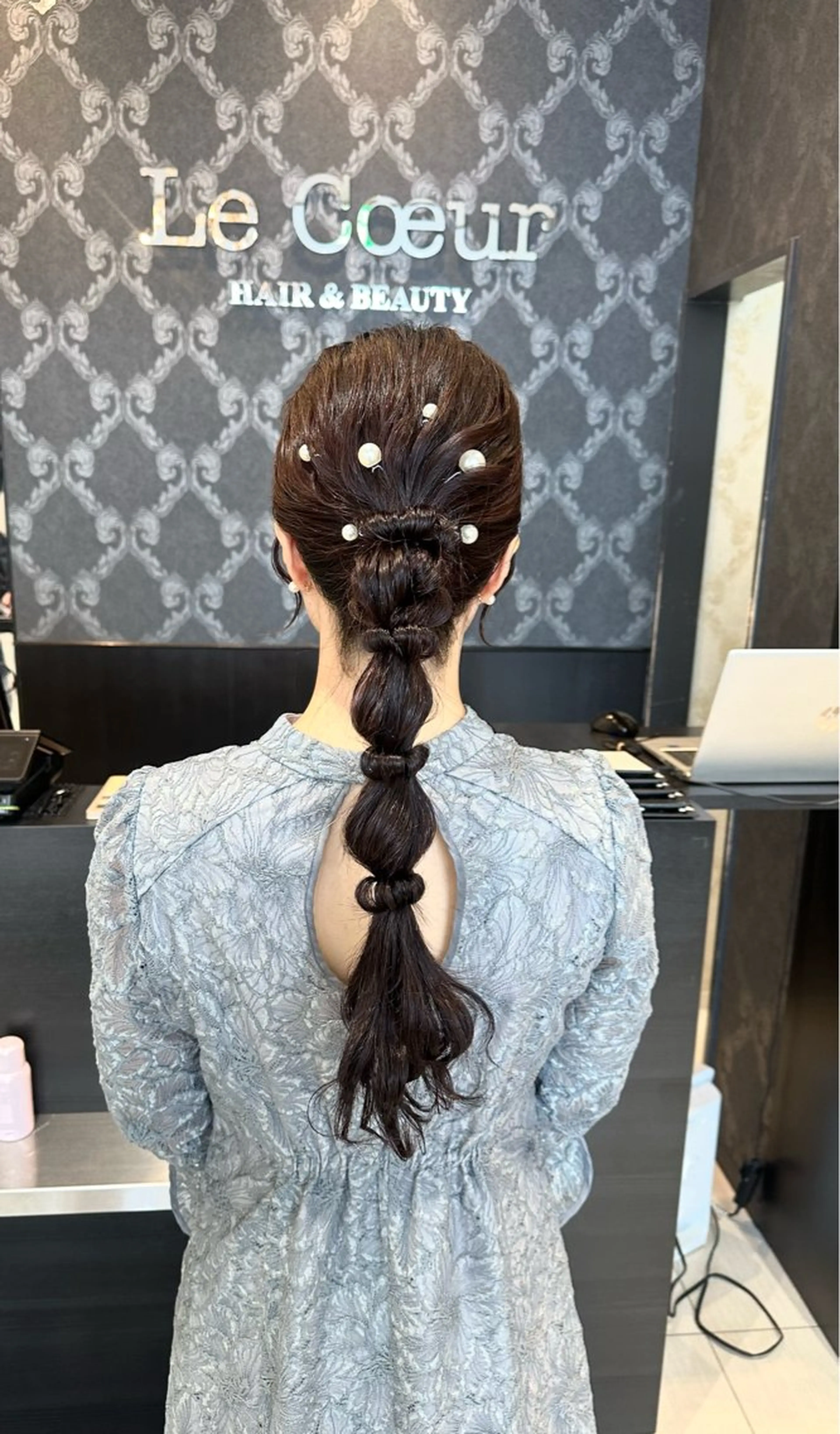 ヘアアレンジ 大口 楓のヘアスタイル