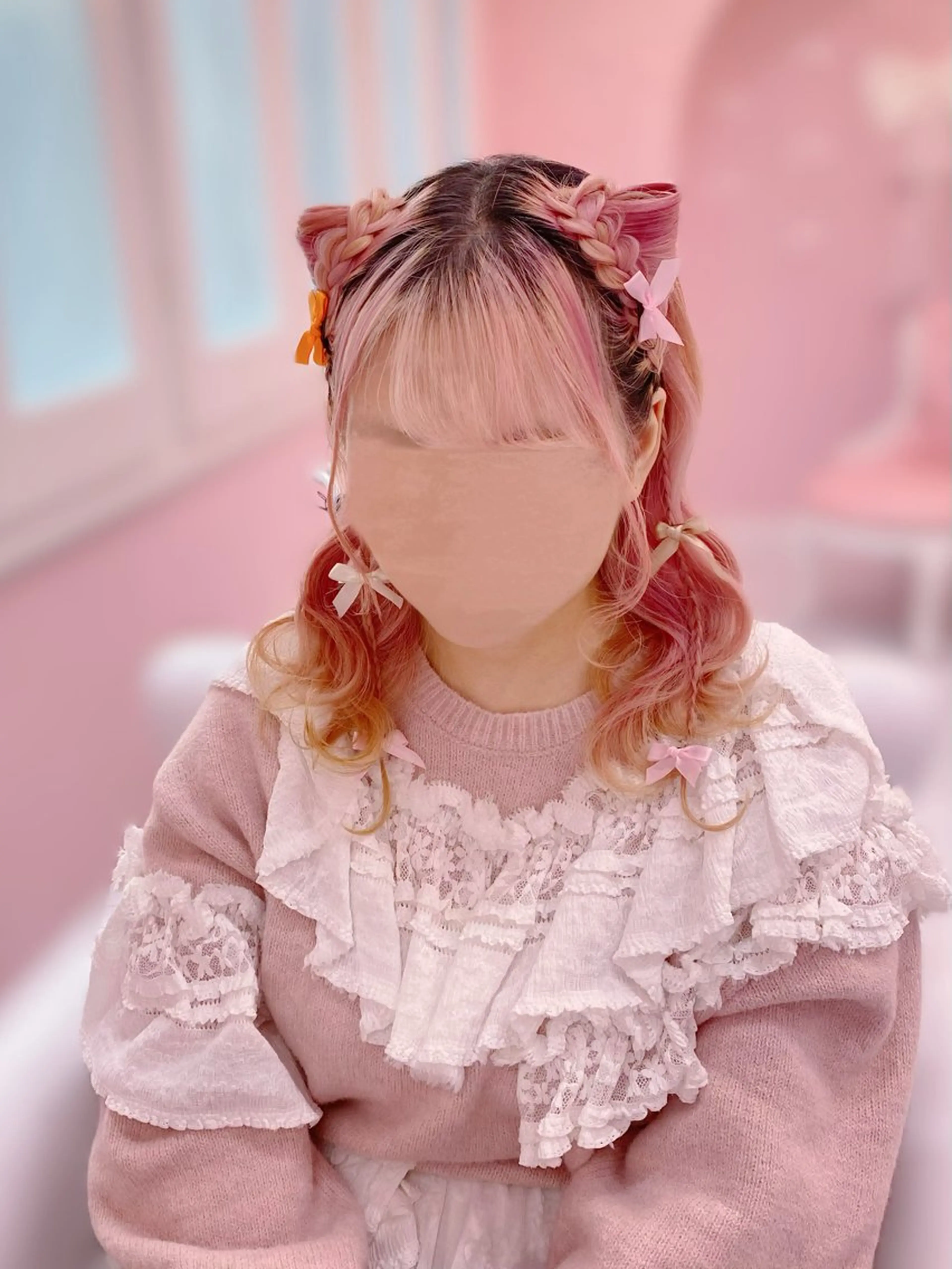 ミディアム ヘアアレンジ ヘアセット Set Salon Mémoire by miuprierre所属・推し活🪄🩷 川上 佳奈のヘアスタイル