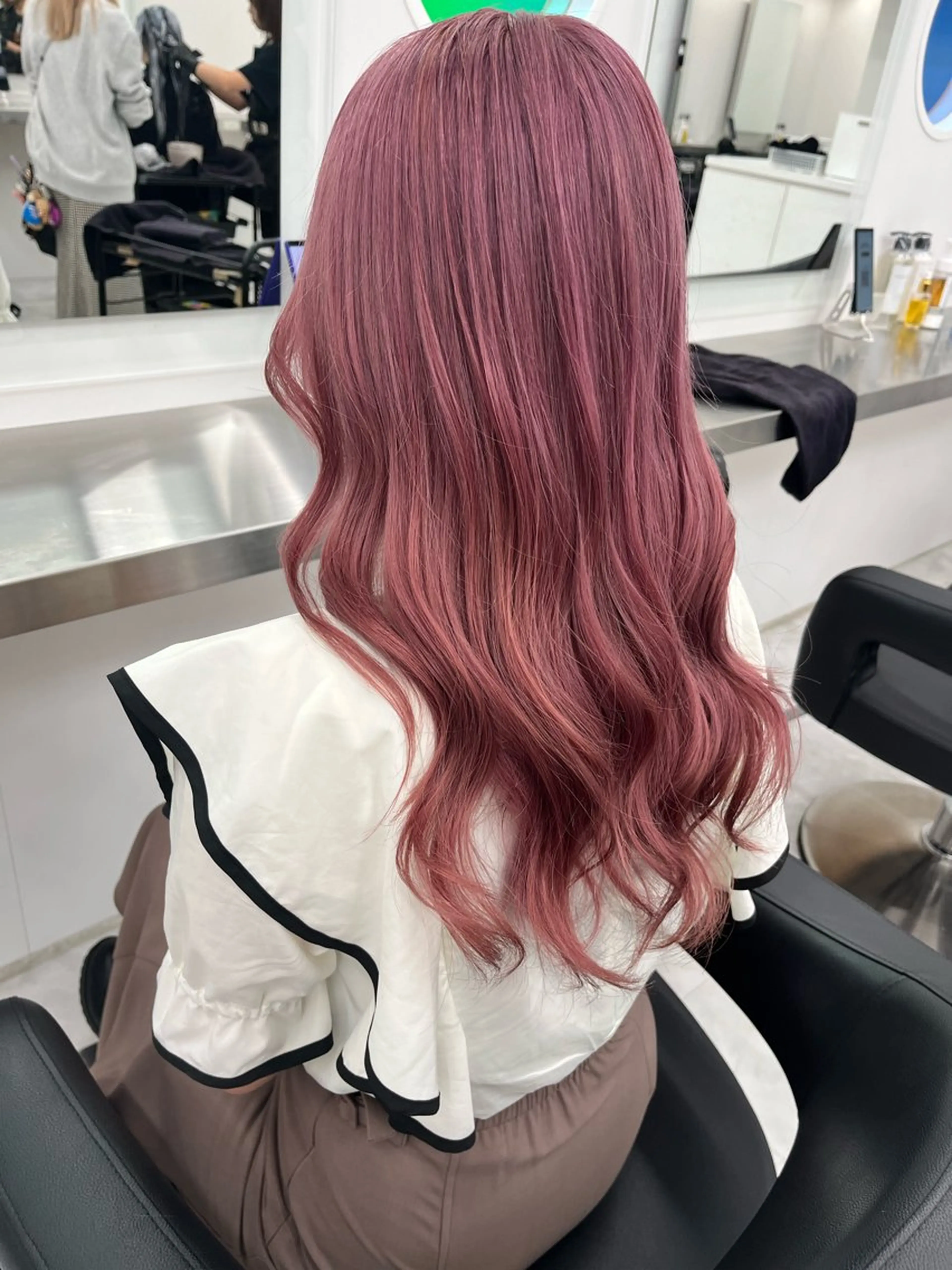 ロング カラー ヘアアレンジ 愛されカラー🩷 はるなのヘアスタイル