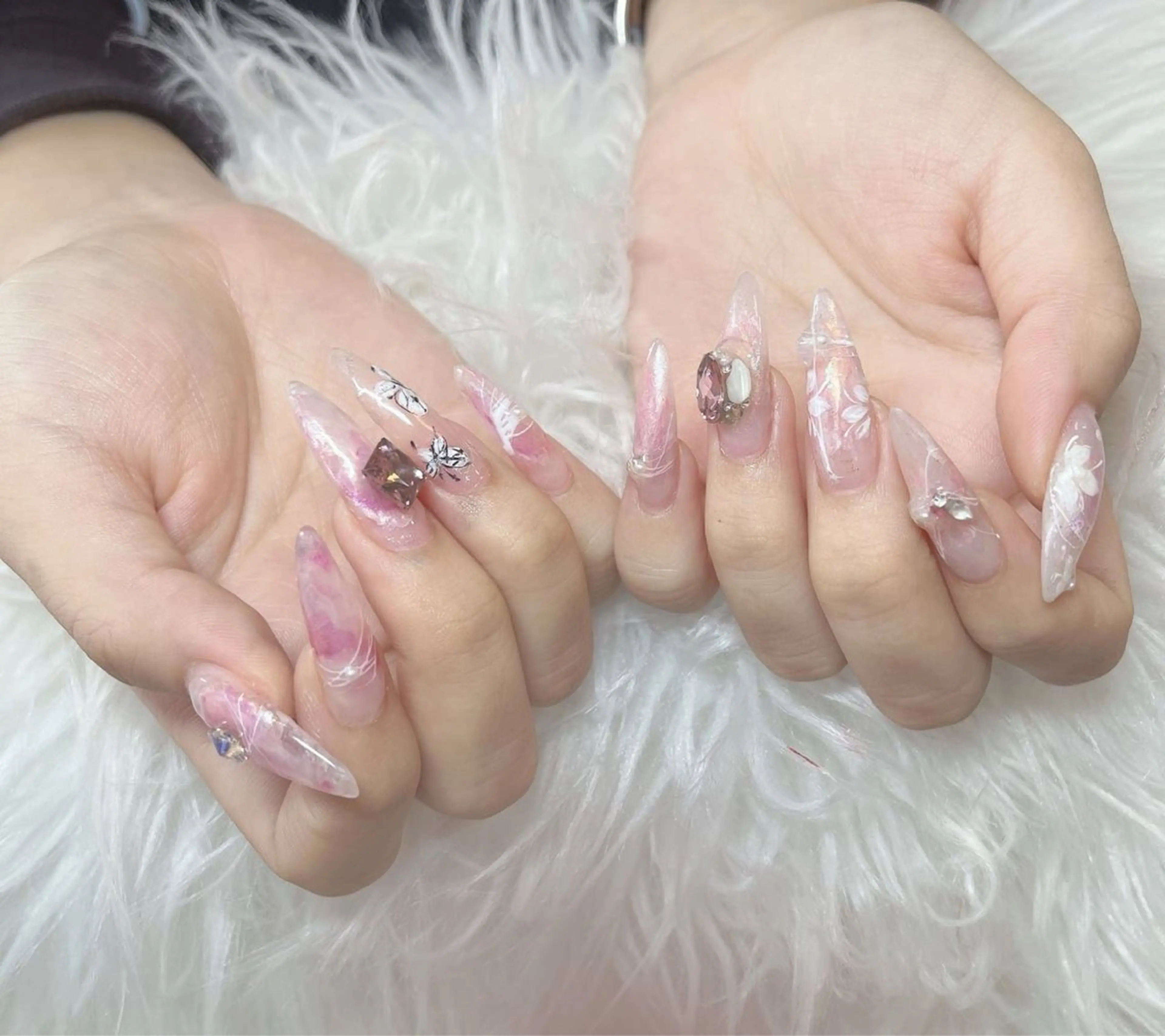 ネイル 春ネイル ハンドネイル D-BEAUTY Nailsalonのネイルデザイン