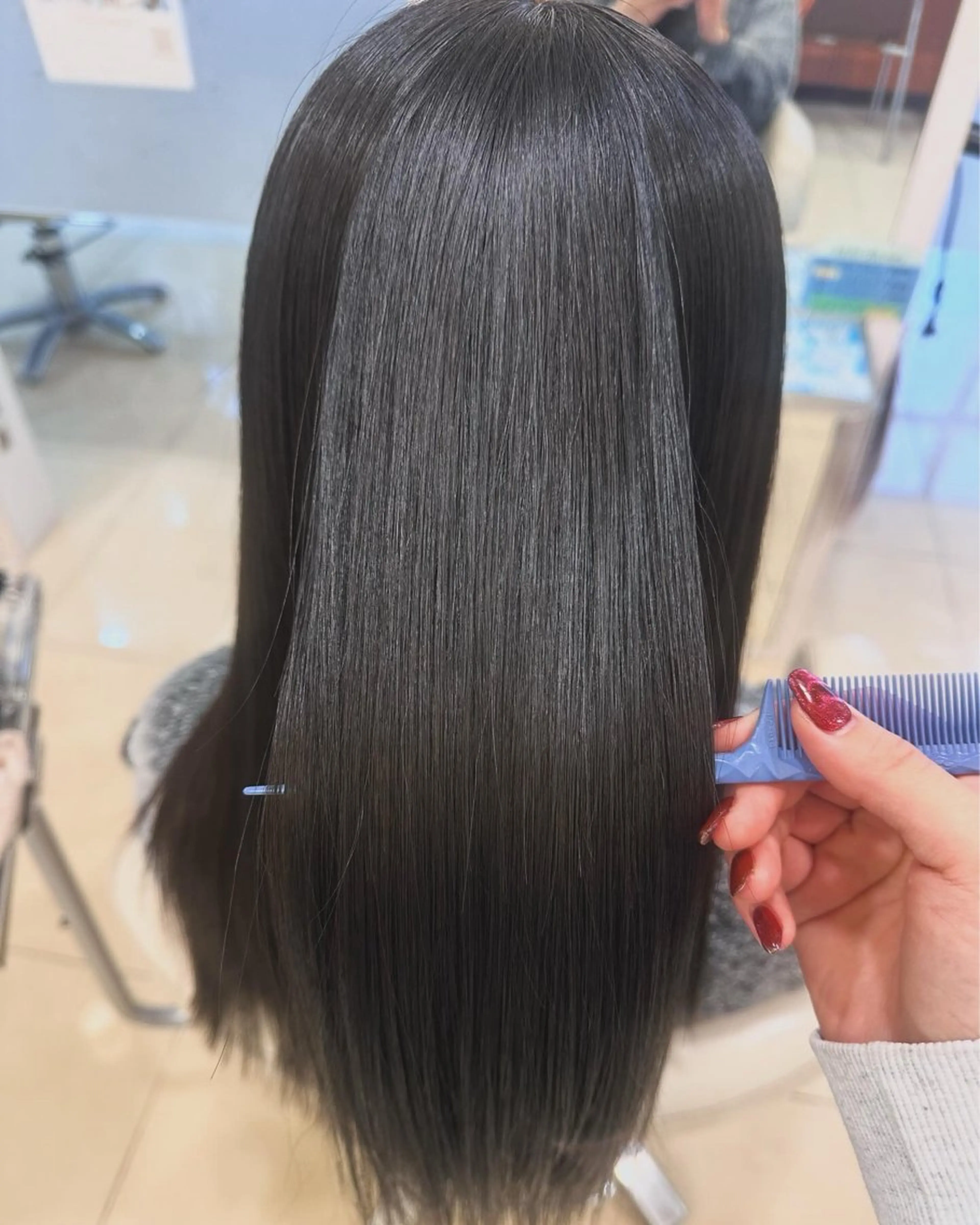 【❄️12月限定❄️髪質改善トリートメント🪄︎︎💖】艶々でサラサラな髪を育てましょ💎🫧の写真