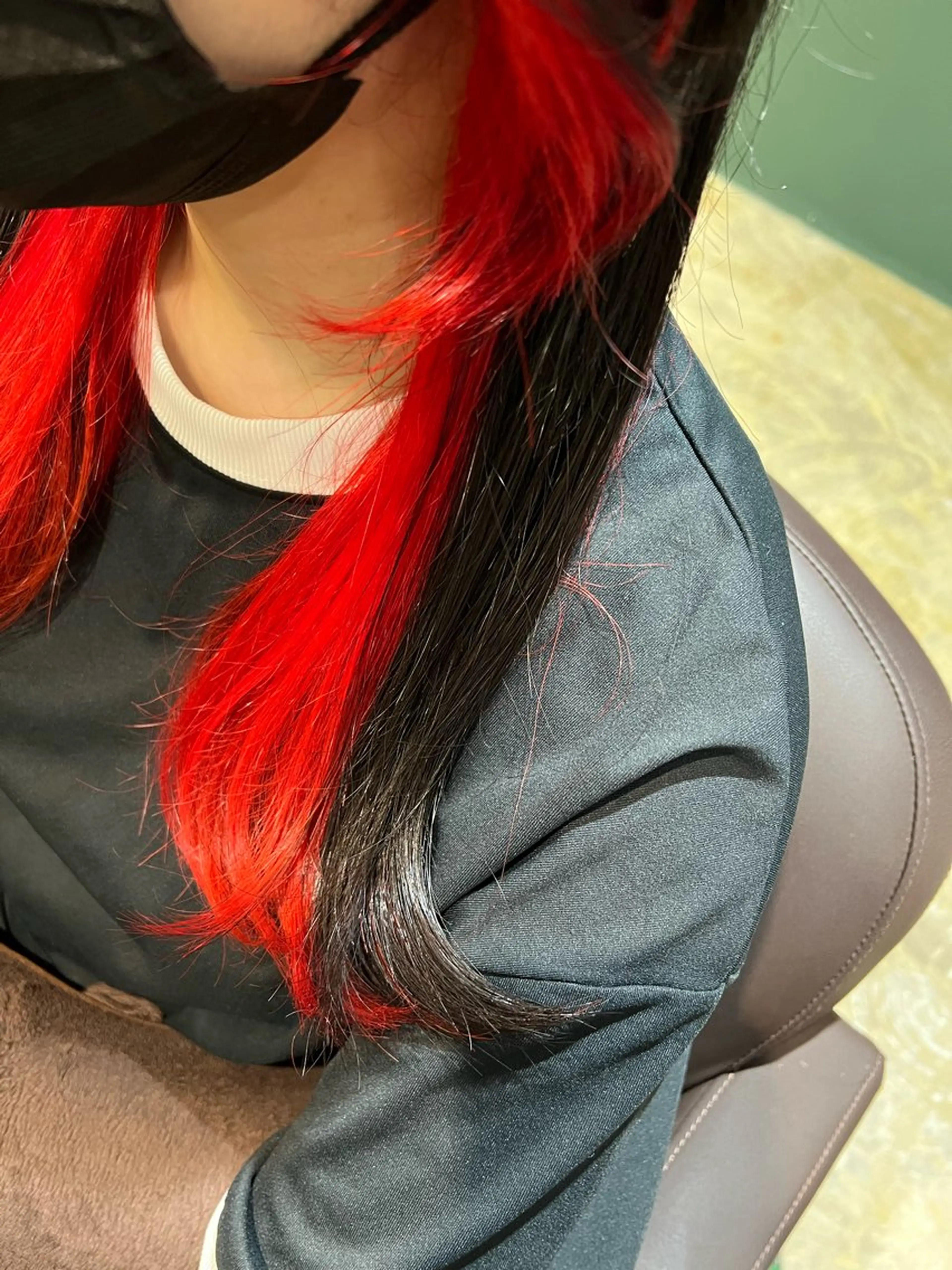 ロング カラー インナーカラー ヘアカラー トリートメント ヘッドスパ カラースペシャリスト しょう🧑🏼‍🎨のヘアスタイル