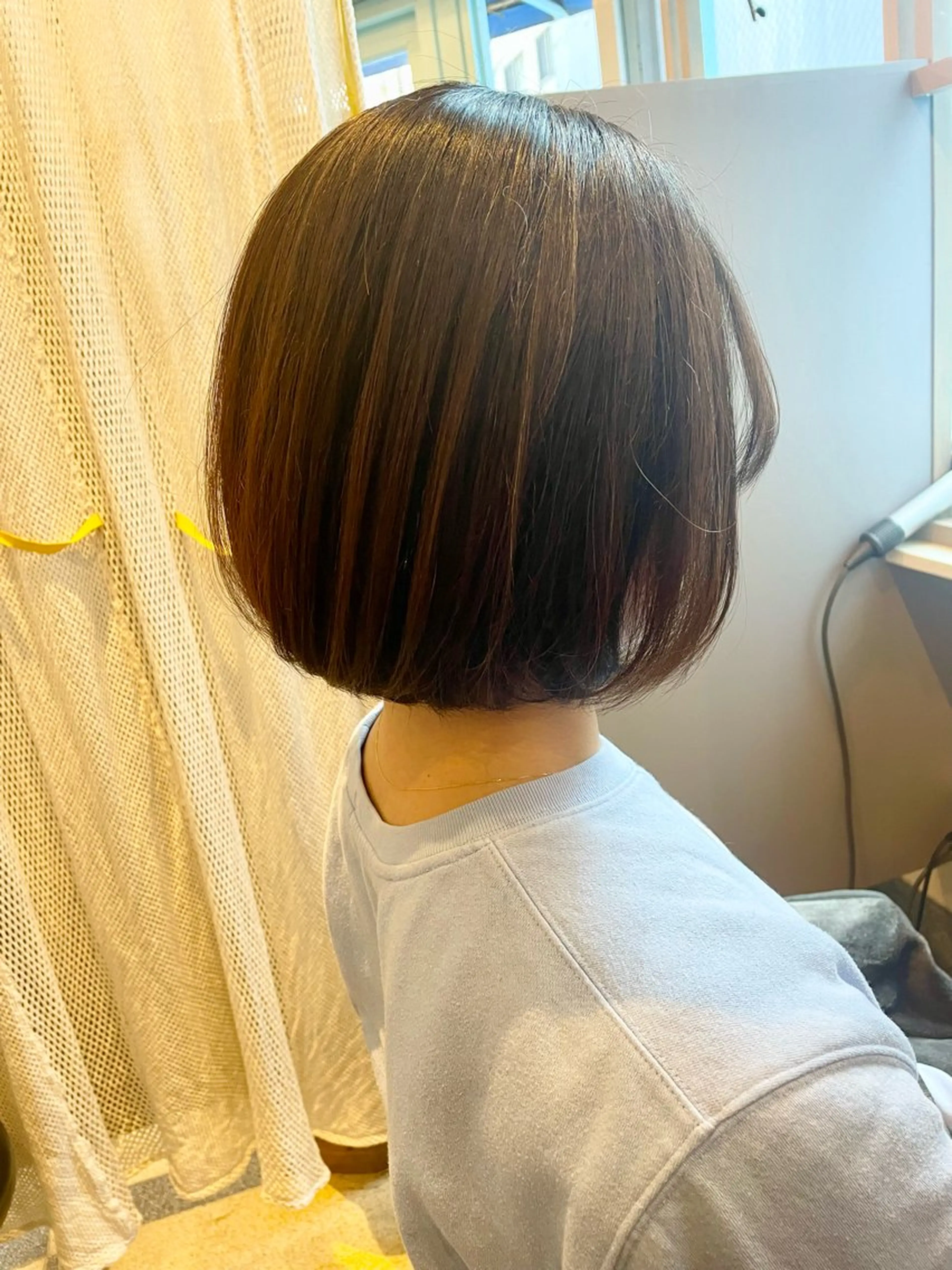 ショート カラー 【髪質改善】【美髪】 【ツヤ髪】ほしのちりのヘアスタイル