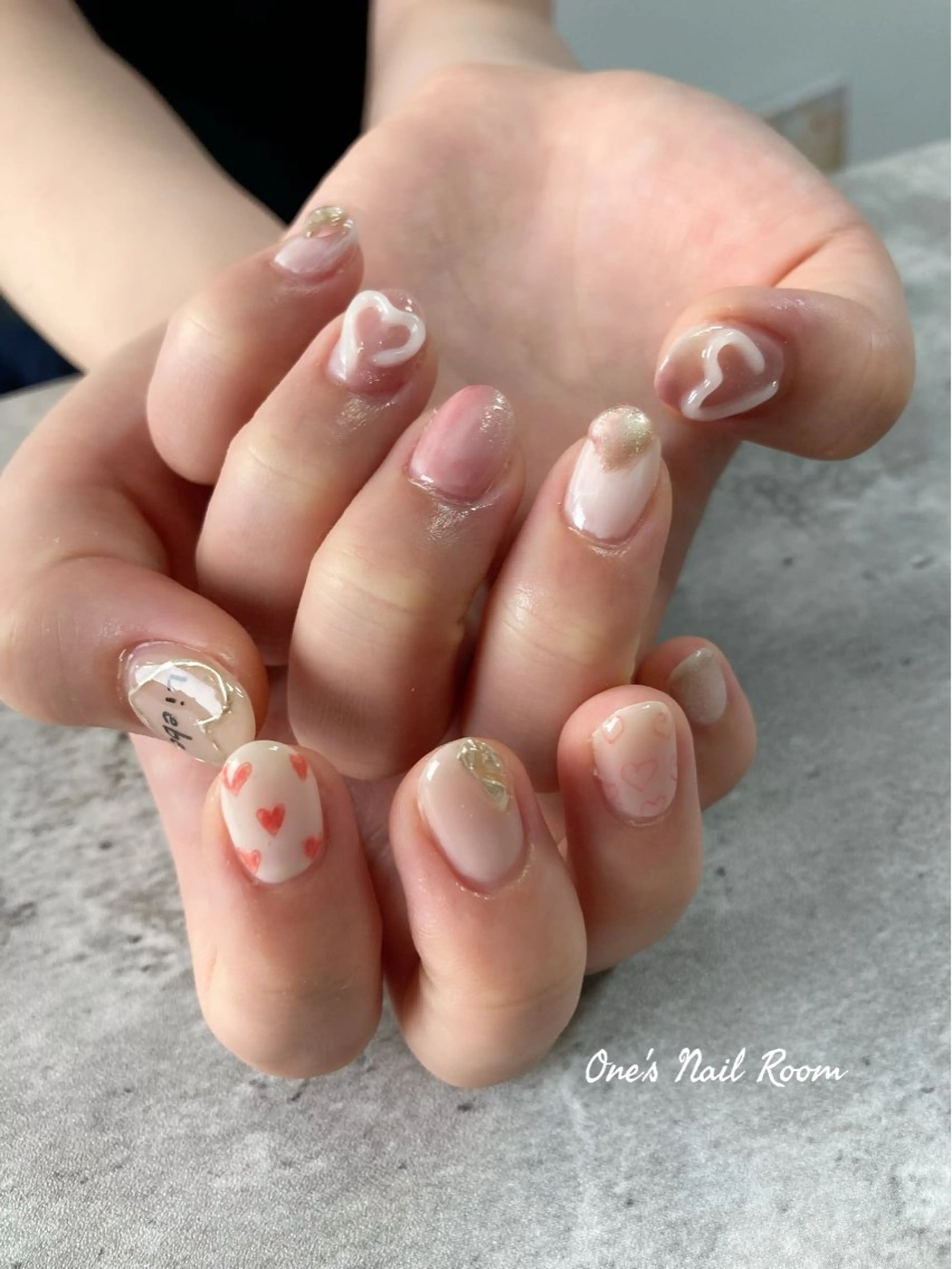 ネイル ハンドネイル One's Nail Roomのネイルデザイン