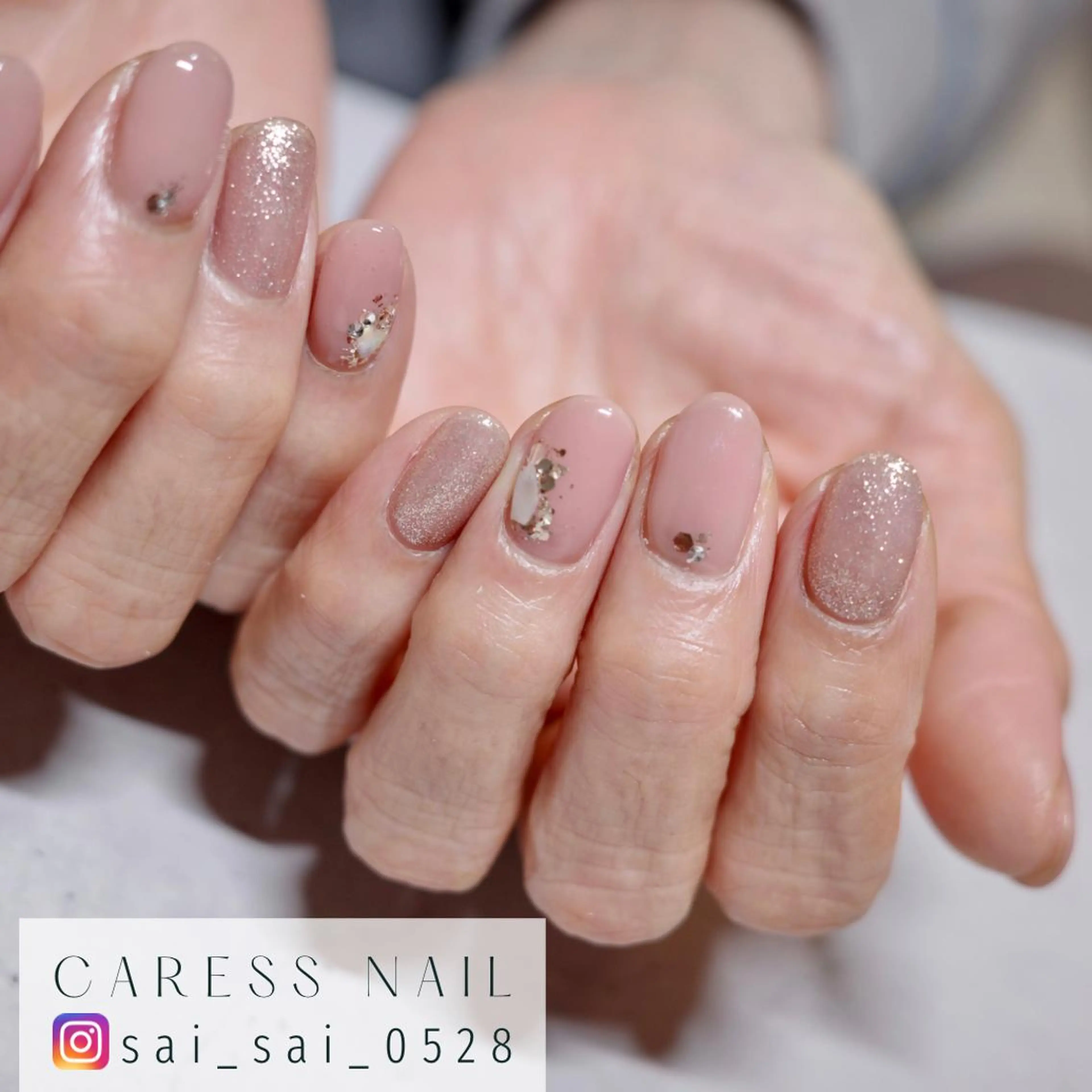 ネイル caress  nail カレスネイル　代々木上原所属・カレスネイル さいのネイルデザイン