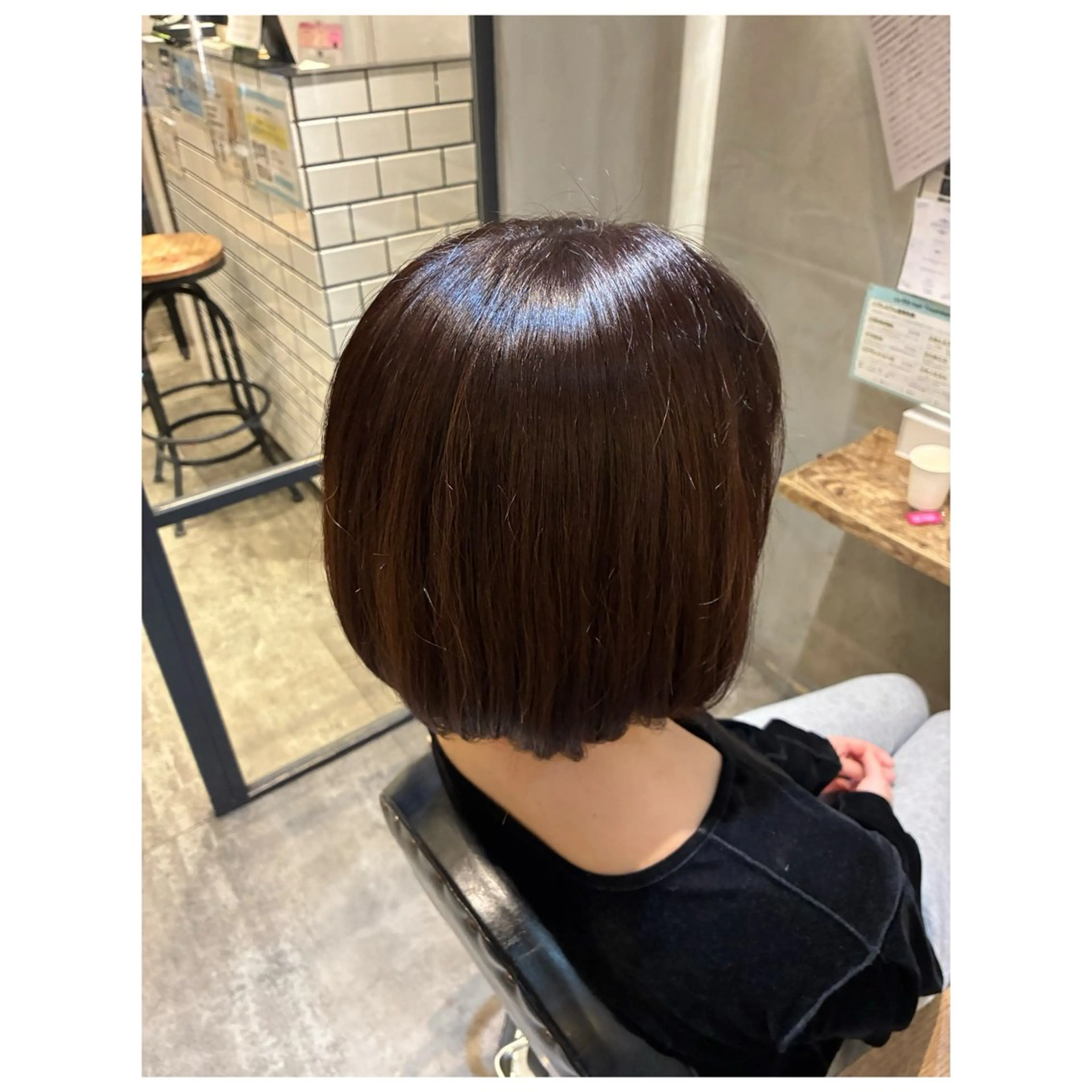 カラー 仲田 美裕子のヘアスタイル