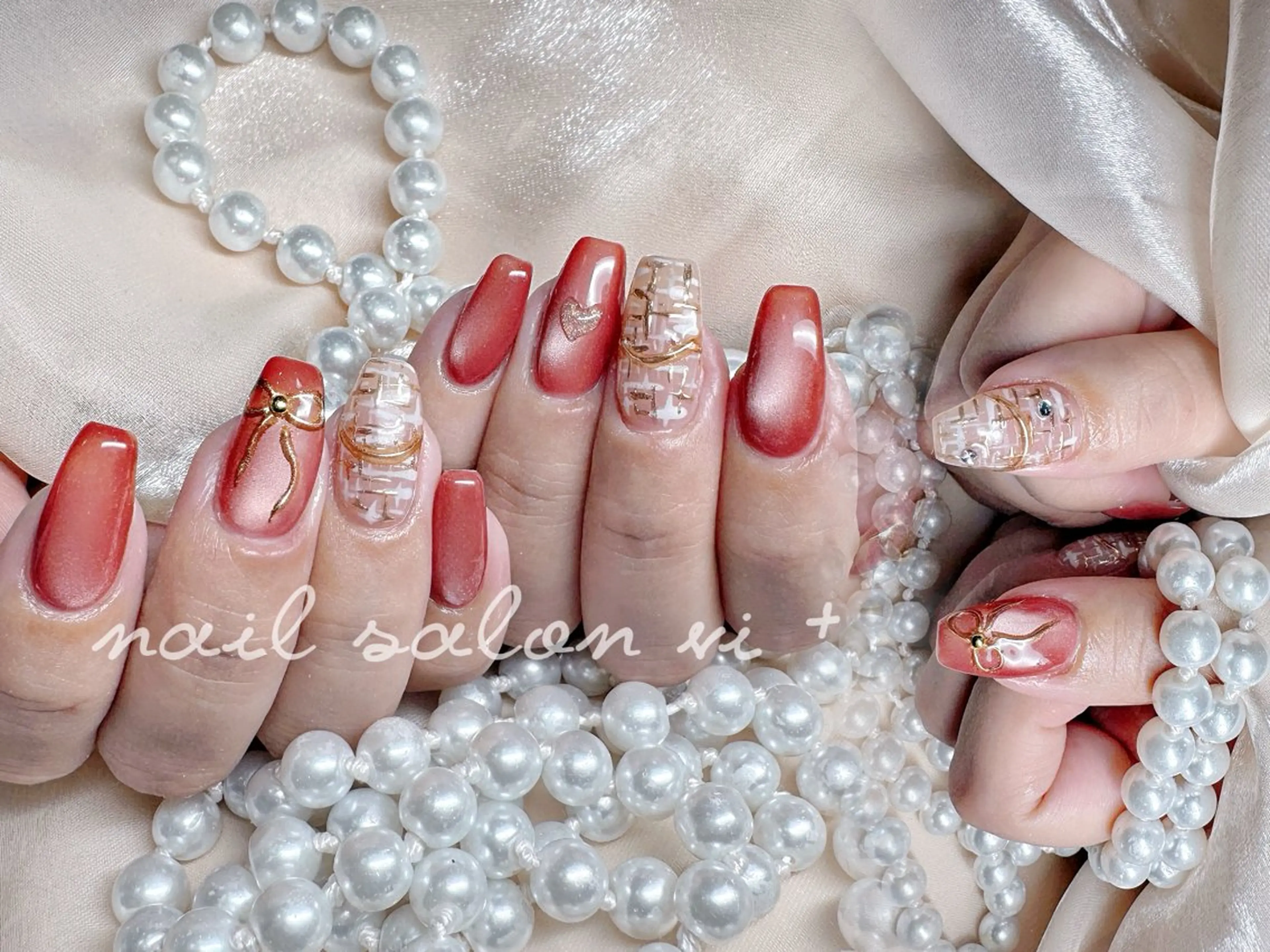 ネイル ハンドネイル ✨Nailsalon Vi+✨のネイルデザイン