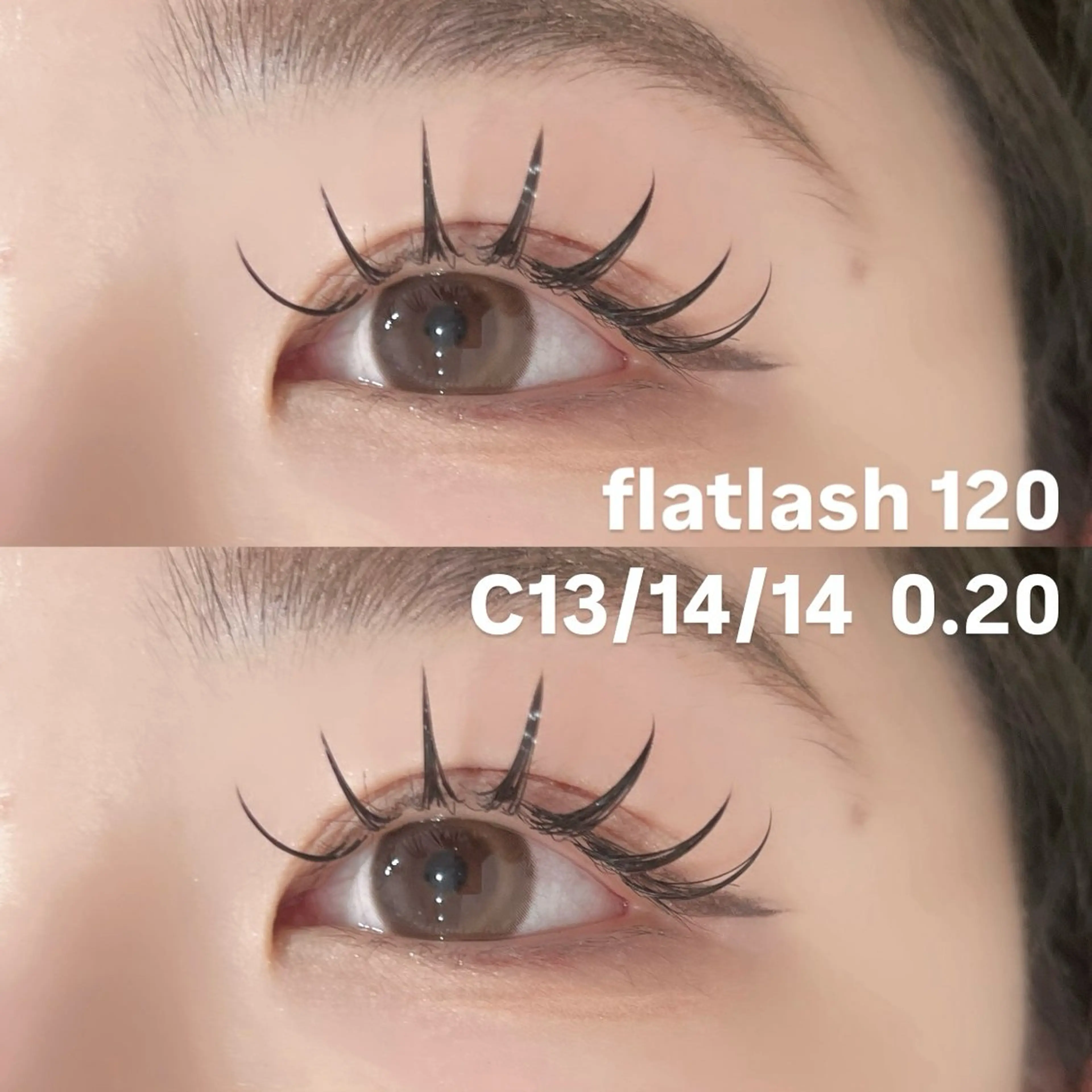 マツエク・マツパ 岩本 晏奈のマツエク・マツパデザイン