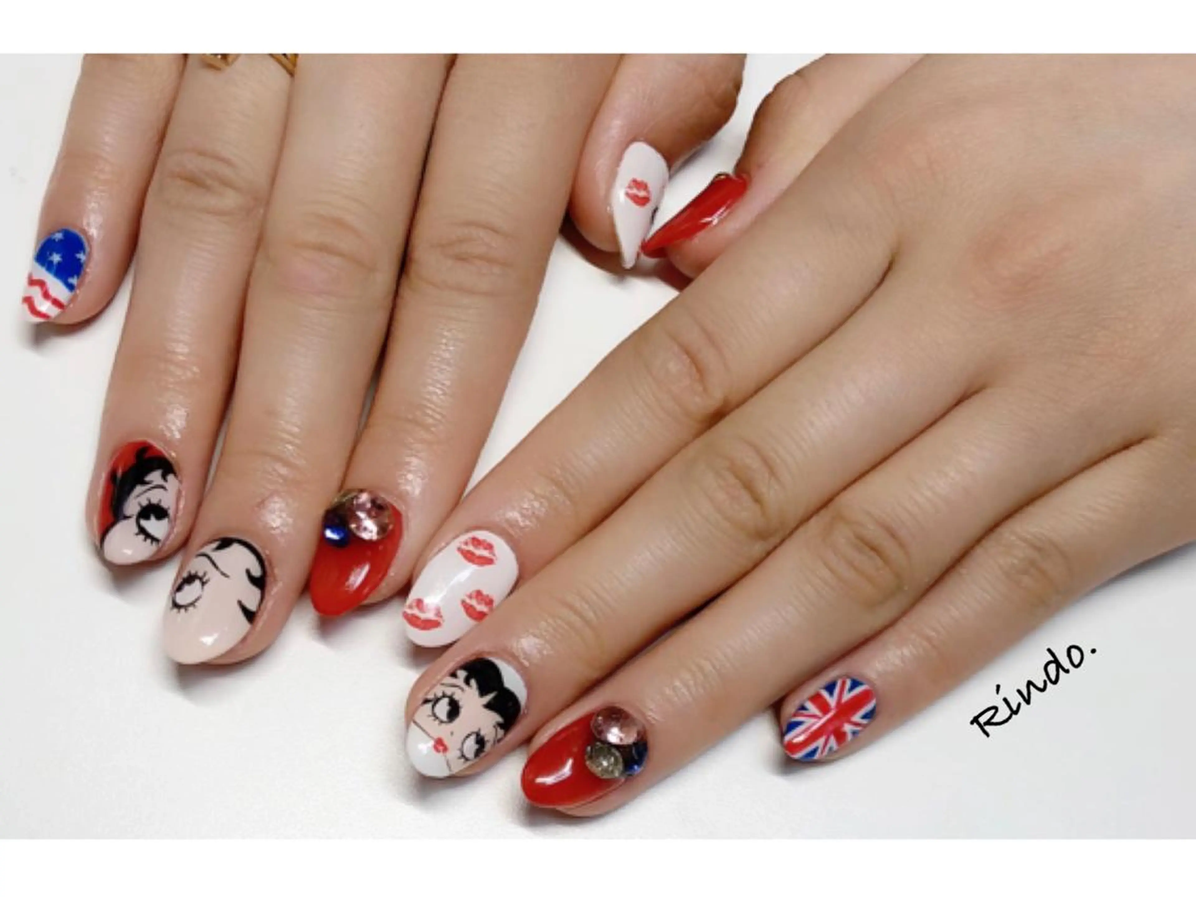 ネイル ハンドネイル Rindo.ネイル ♡耳つぼジュエリーのその他イメージ