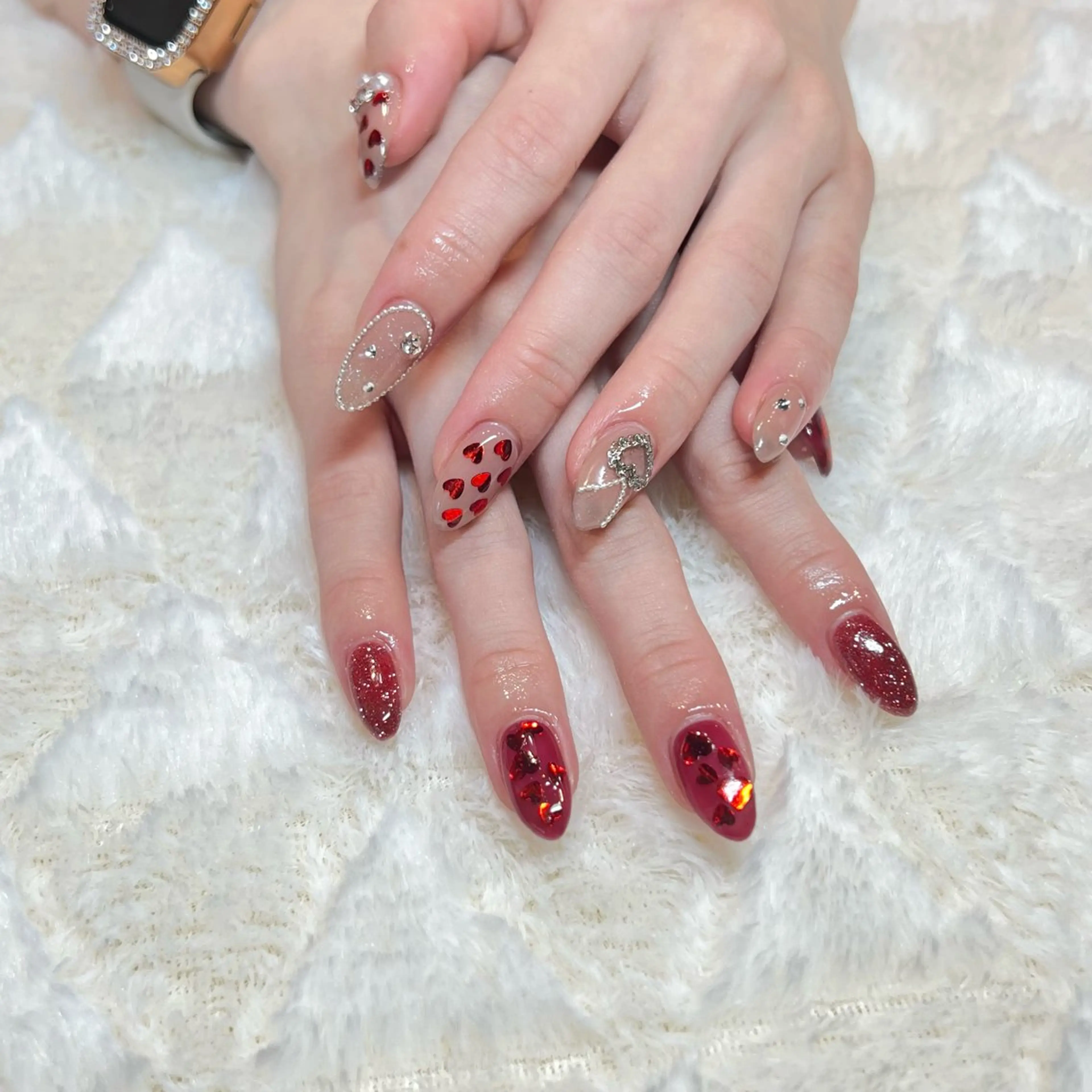 ネイル 韓国🩶Y2Kネイル 💫くれはのネイルデザイン