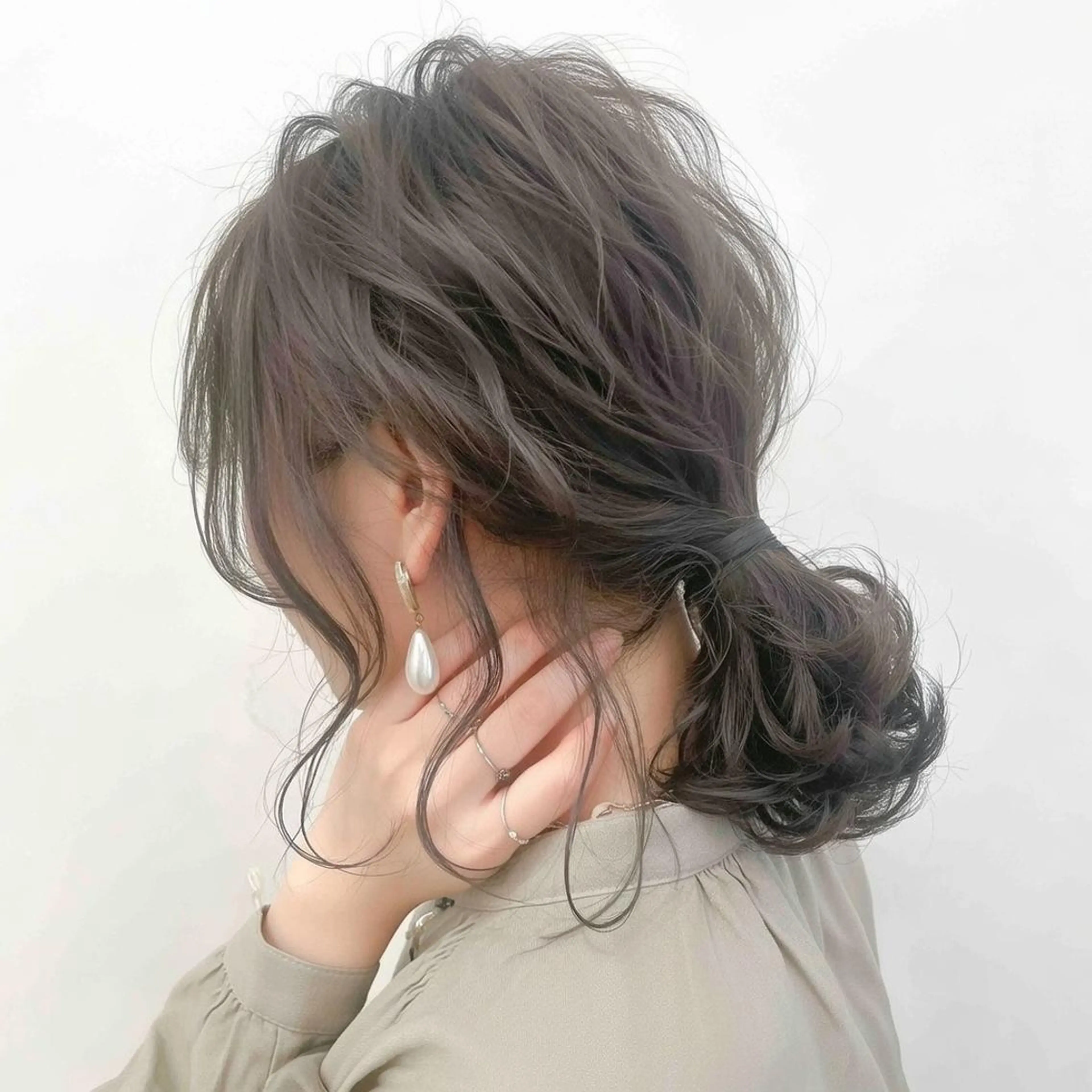 ミディアム Hair Salon Atem☀️上安店のヘアスタイル