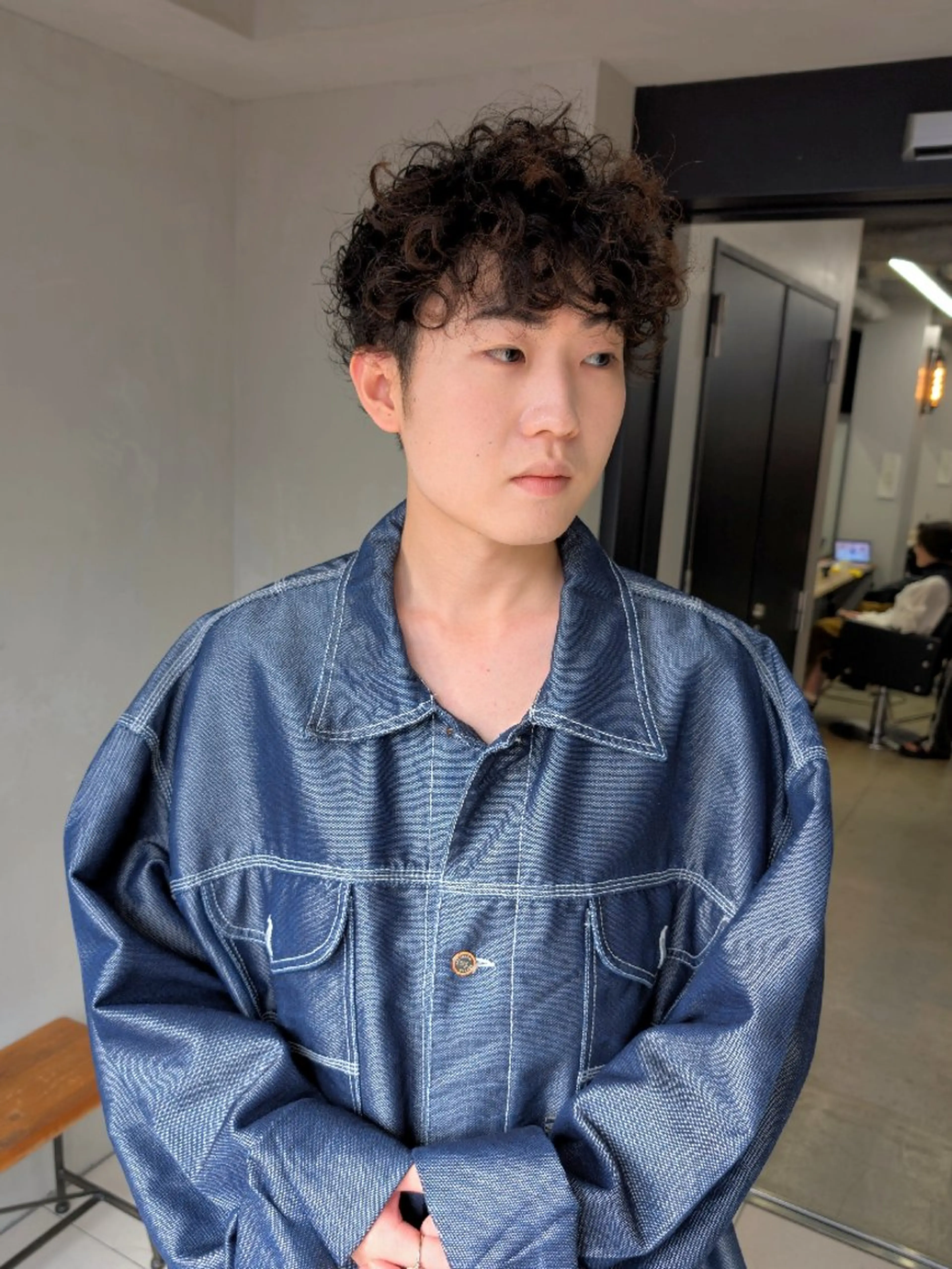 メンズ パーマ カラー カット ヘアカラー パーマ トリートメント 【韓国ヘア】 人気No.1/ユウキのヘアスタイル