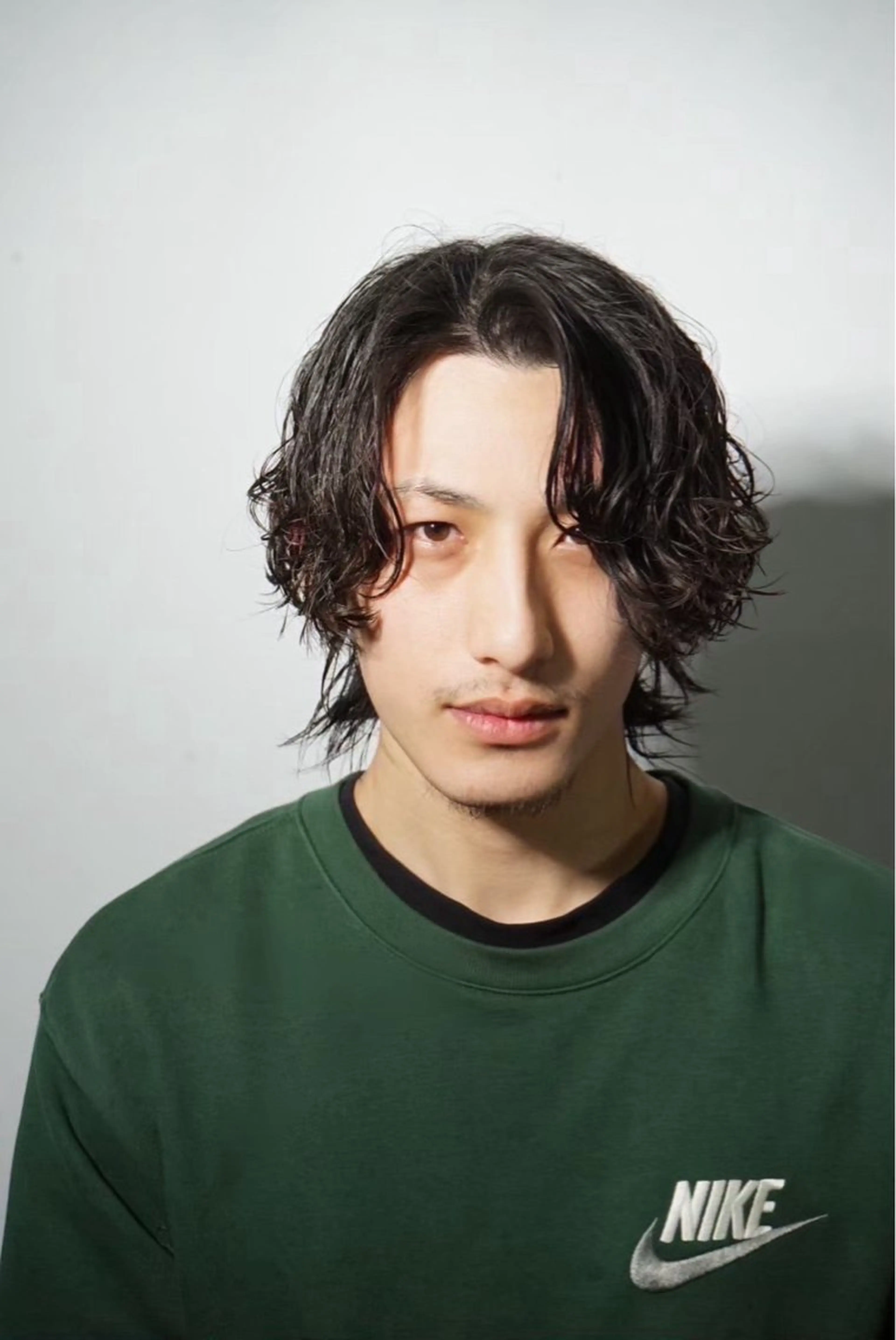セミロング barber shopのヘアスタイル