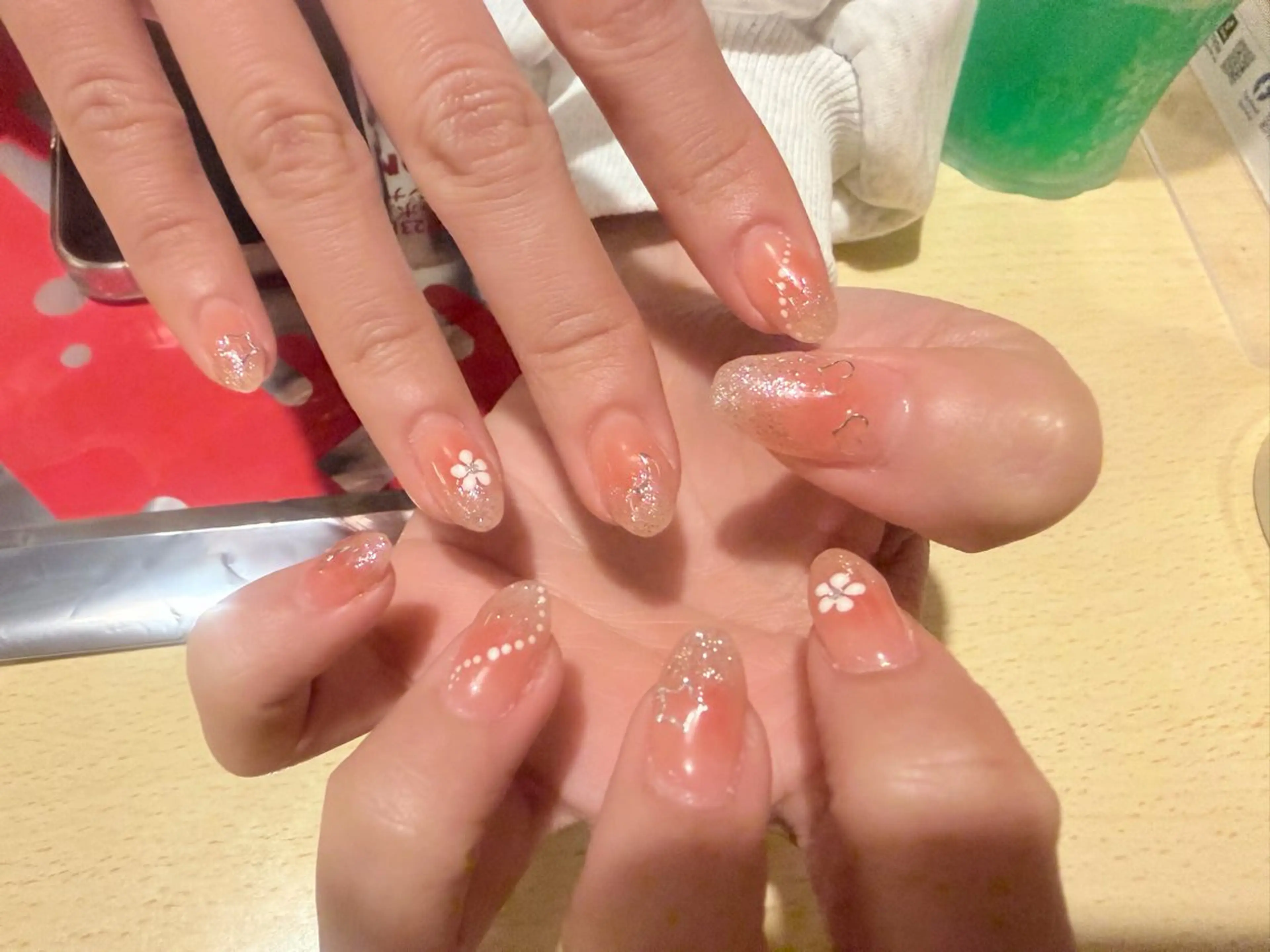 ロング ZIN RUBYNAILのネイルデザイン