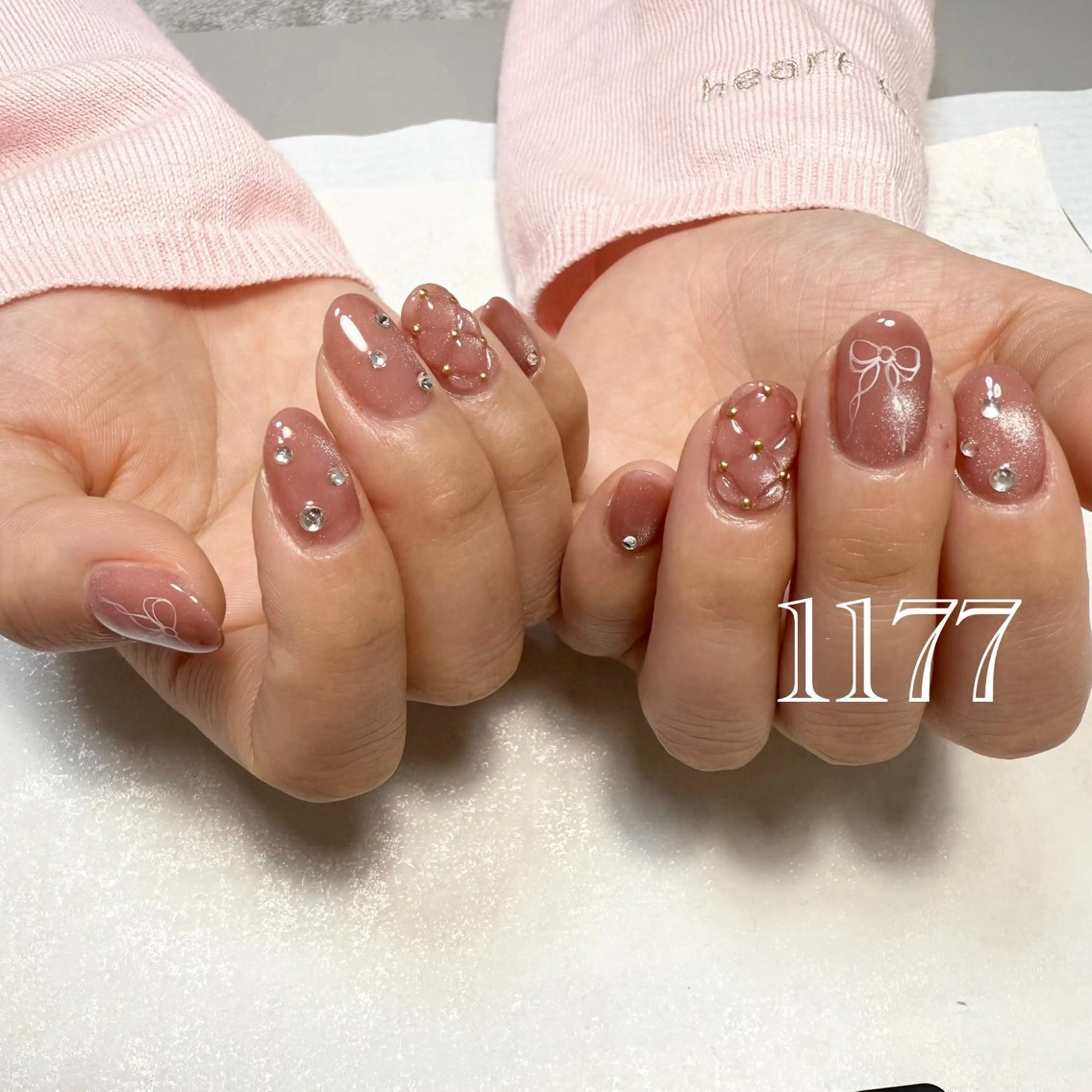 ネイル ハンドネイル nailsalon 1177のネイルデザイン