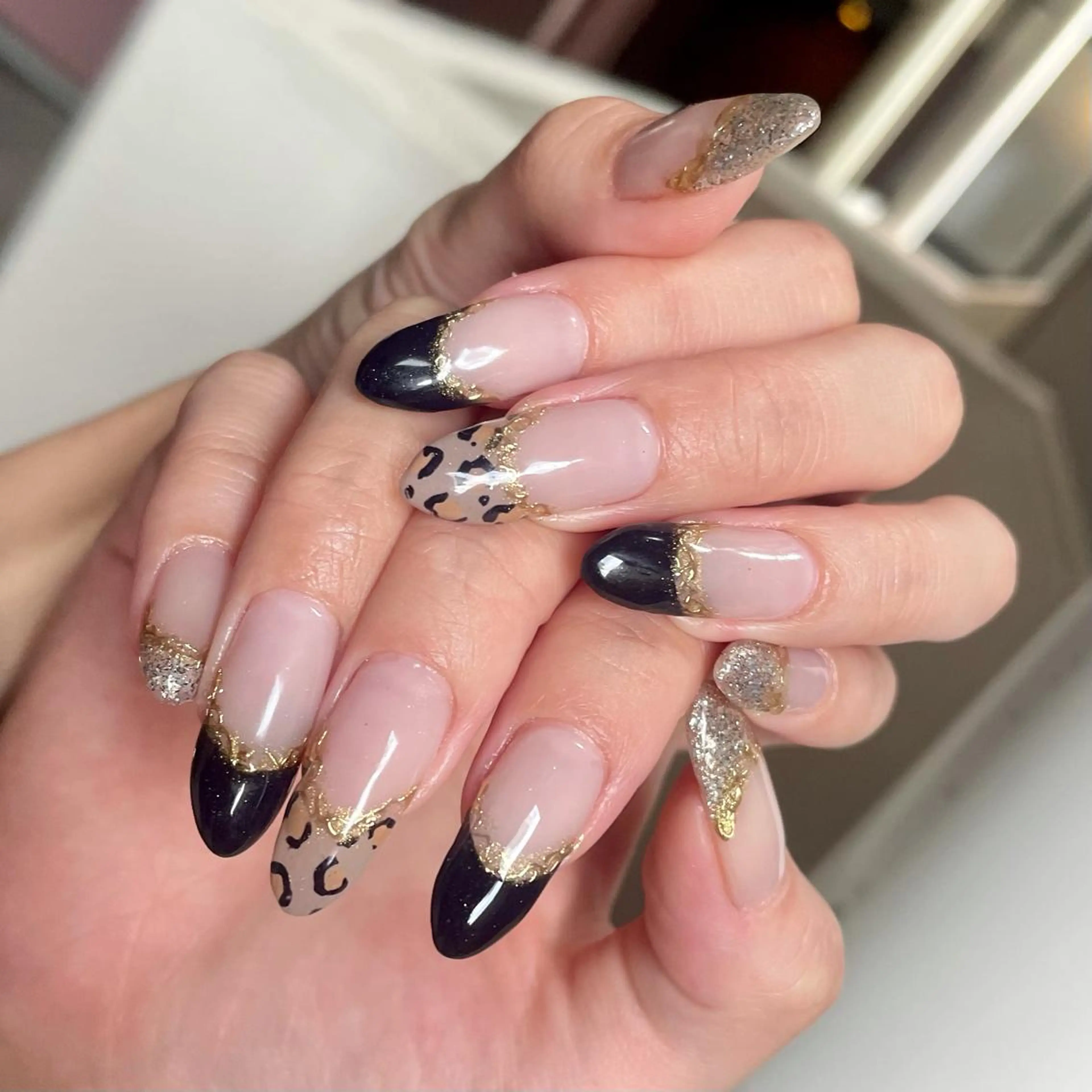 ネイル フレンチネイル 奥園 良恵のネイルデザイン