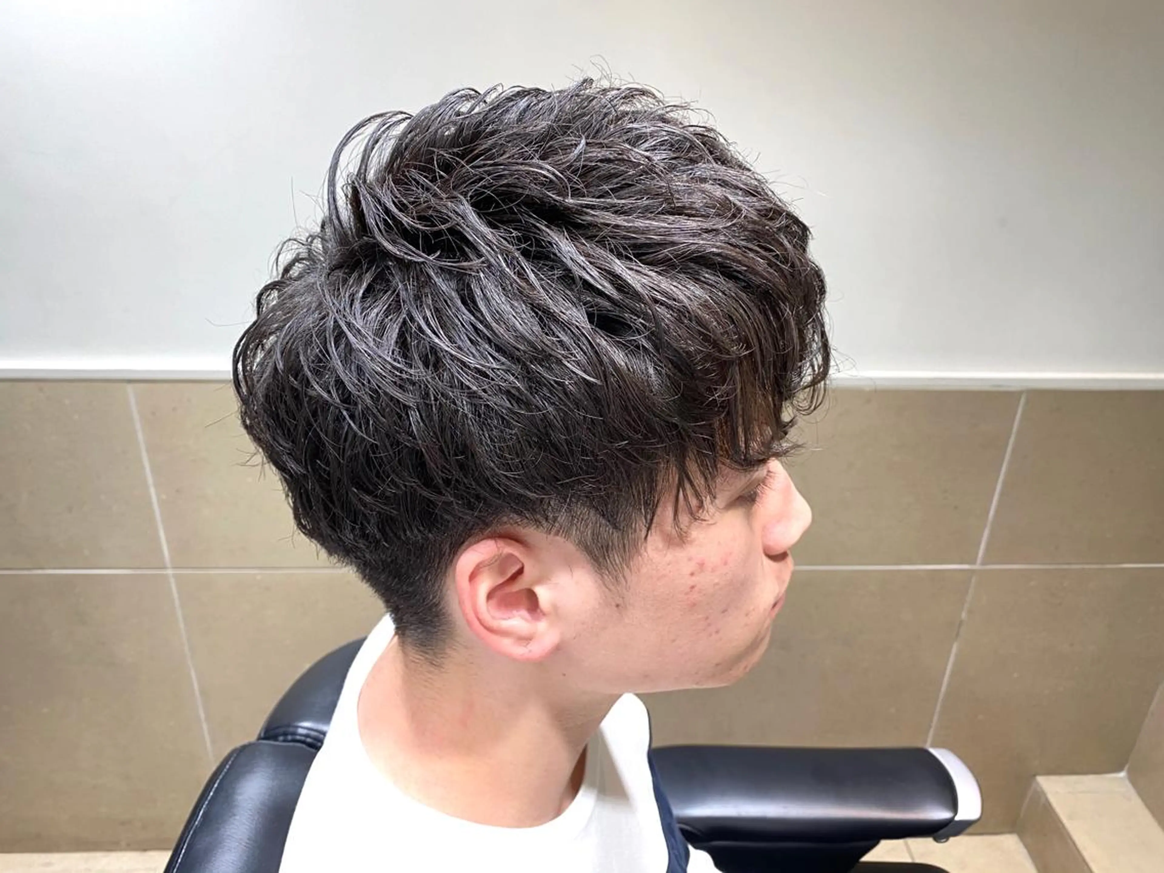 ミディアム メンズ HIRO GINZA 池袋東口店所属・林田 龍明のヘアスタイル