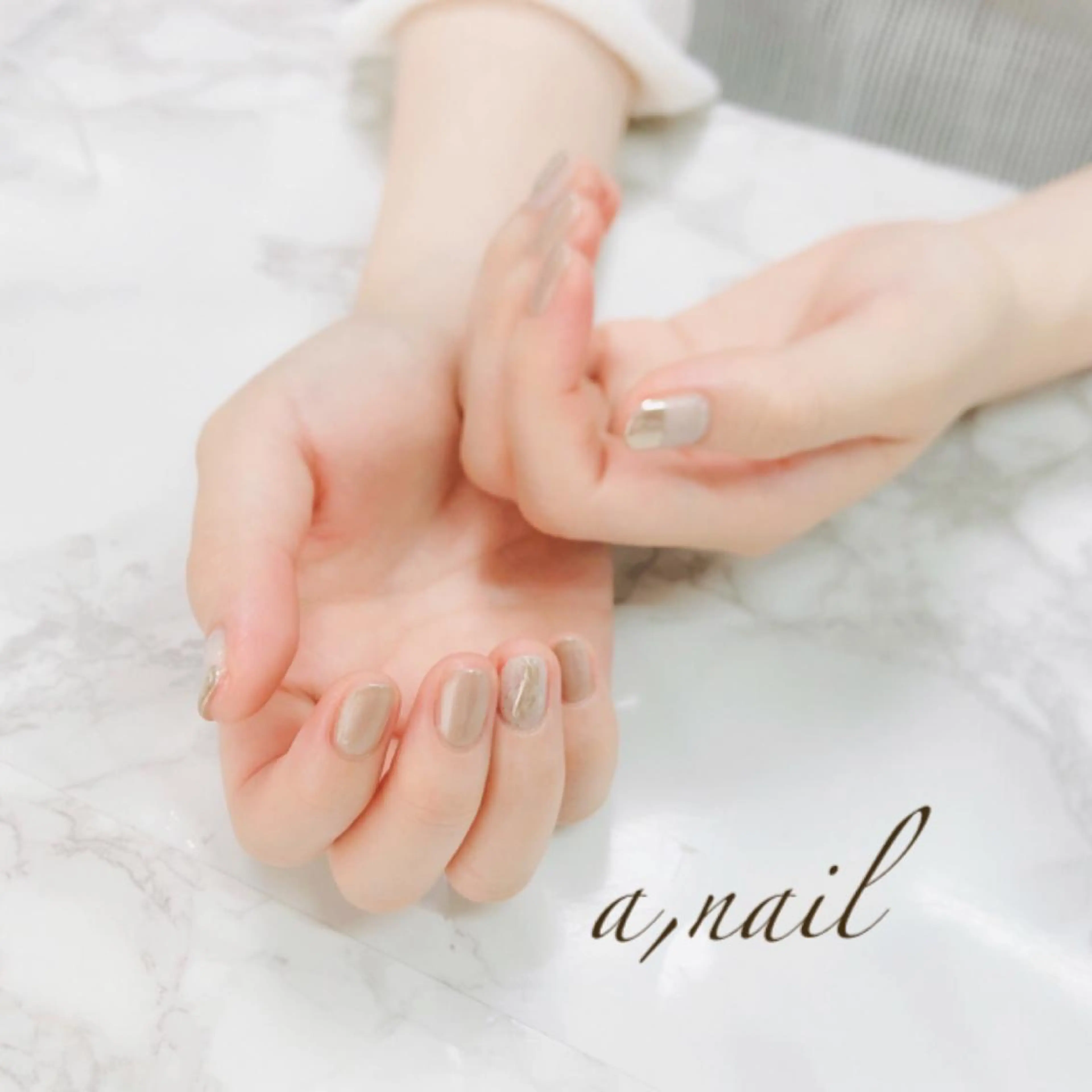 ネイル フットネイル フレンチネイル ジェルネイル グラデーション ミラーネイル ハンドネイル ネイルサロン エーネイルのネイルデザイン