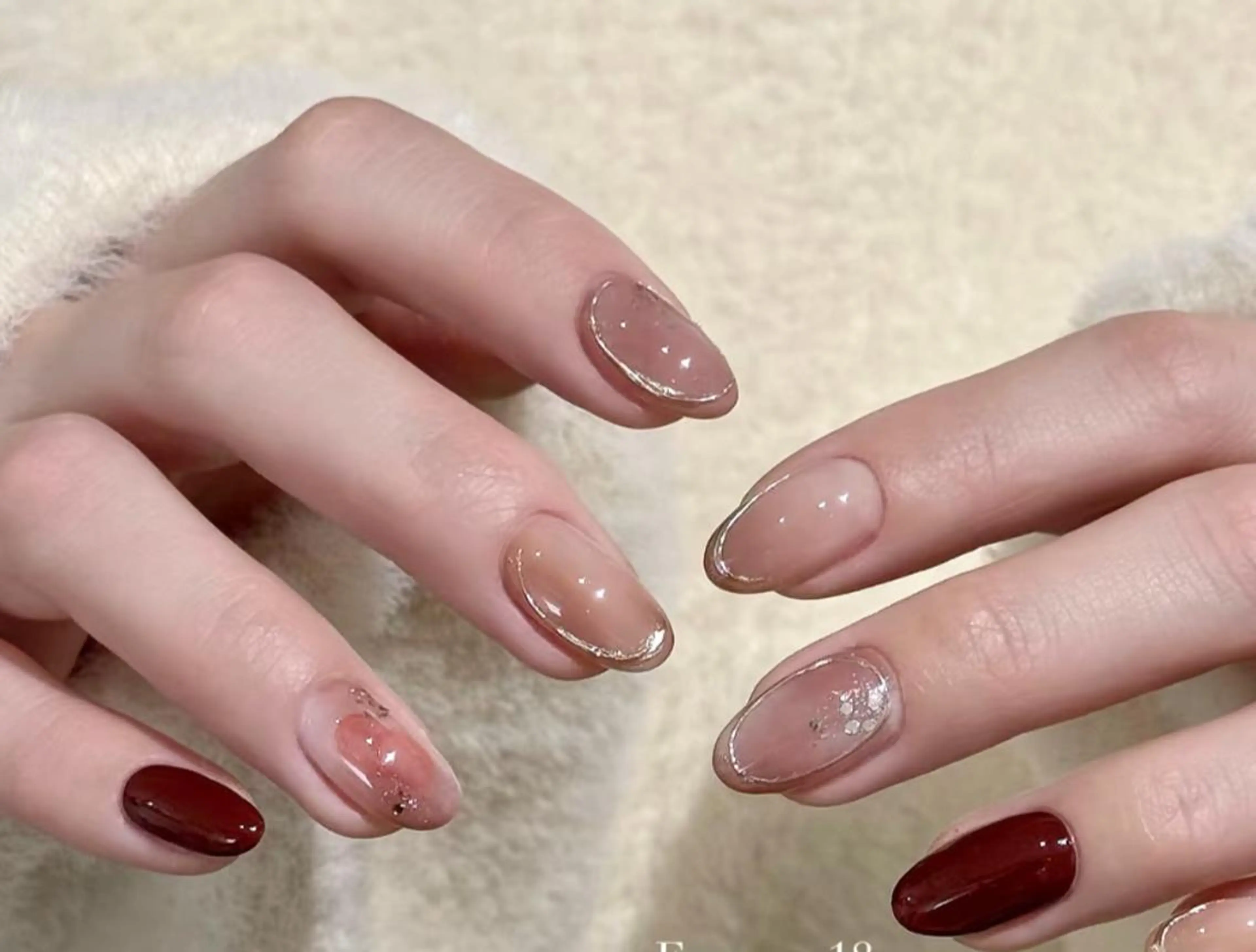 ネイル ハンドネイル Pure&Rich Nailのネイルデザイン