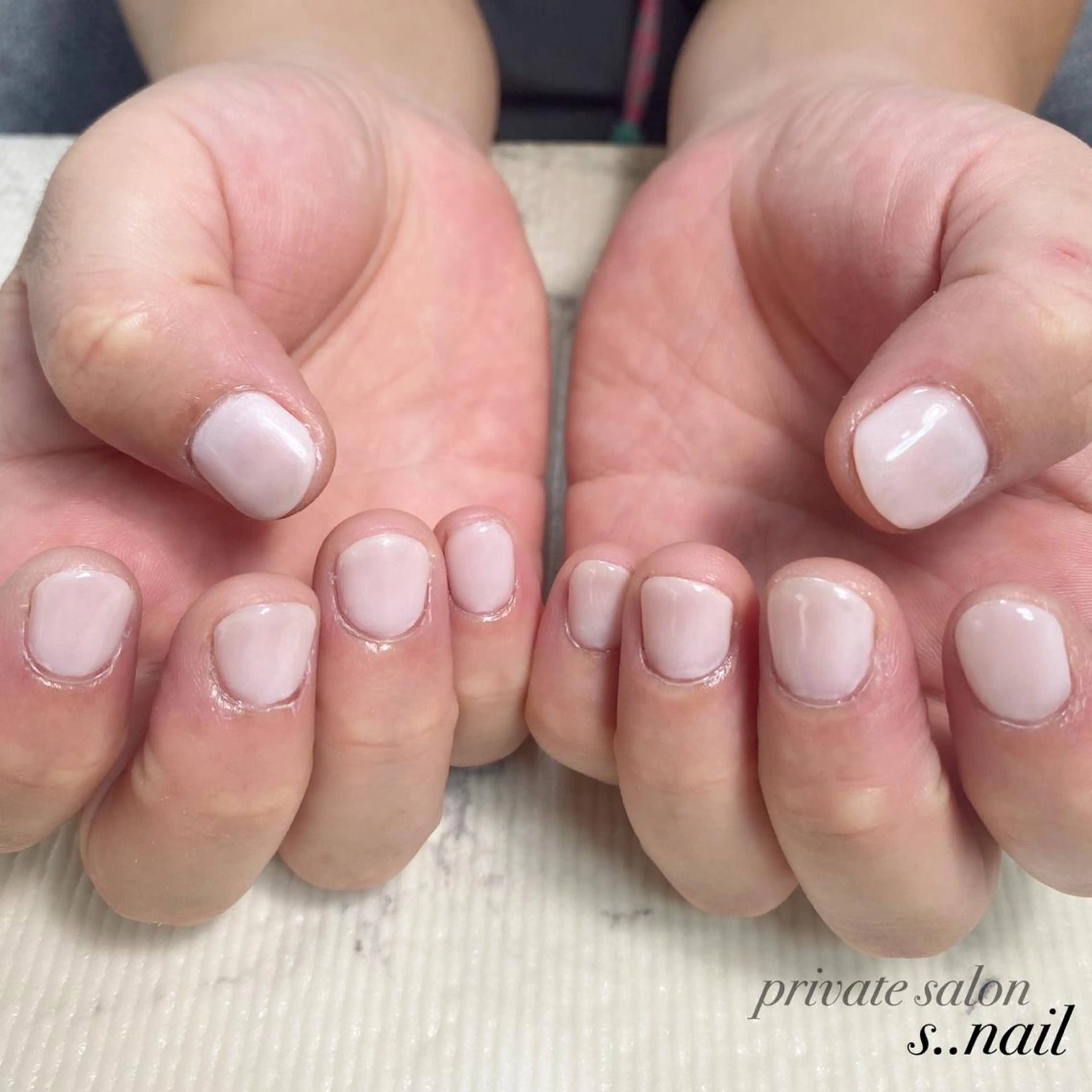 ネイル ホワイト s..nail / MORITAのネイルデザイン