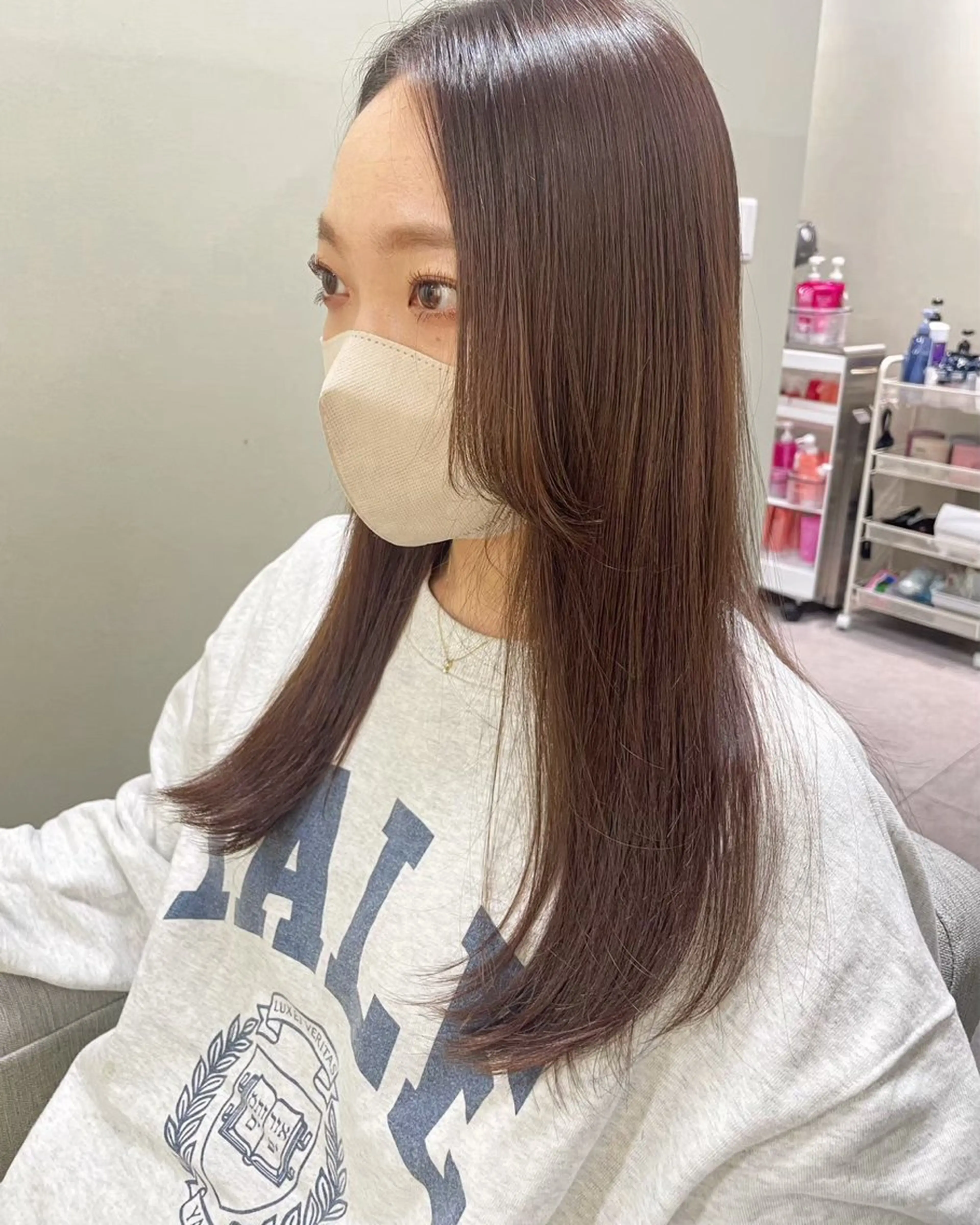 ロング 髪質改善/艶カラー/ 縮毛矯正🫟ダイキのヘアスタイル