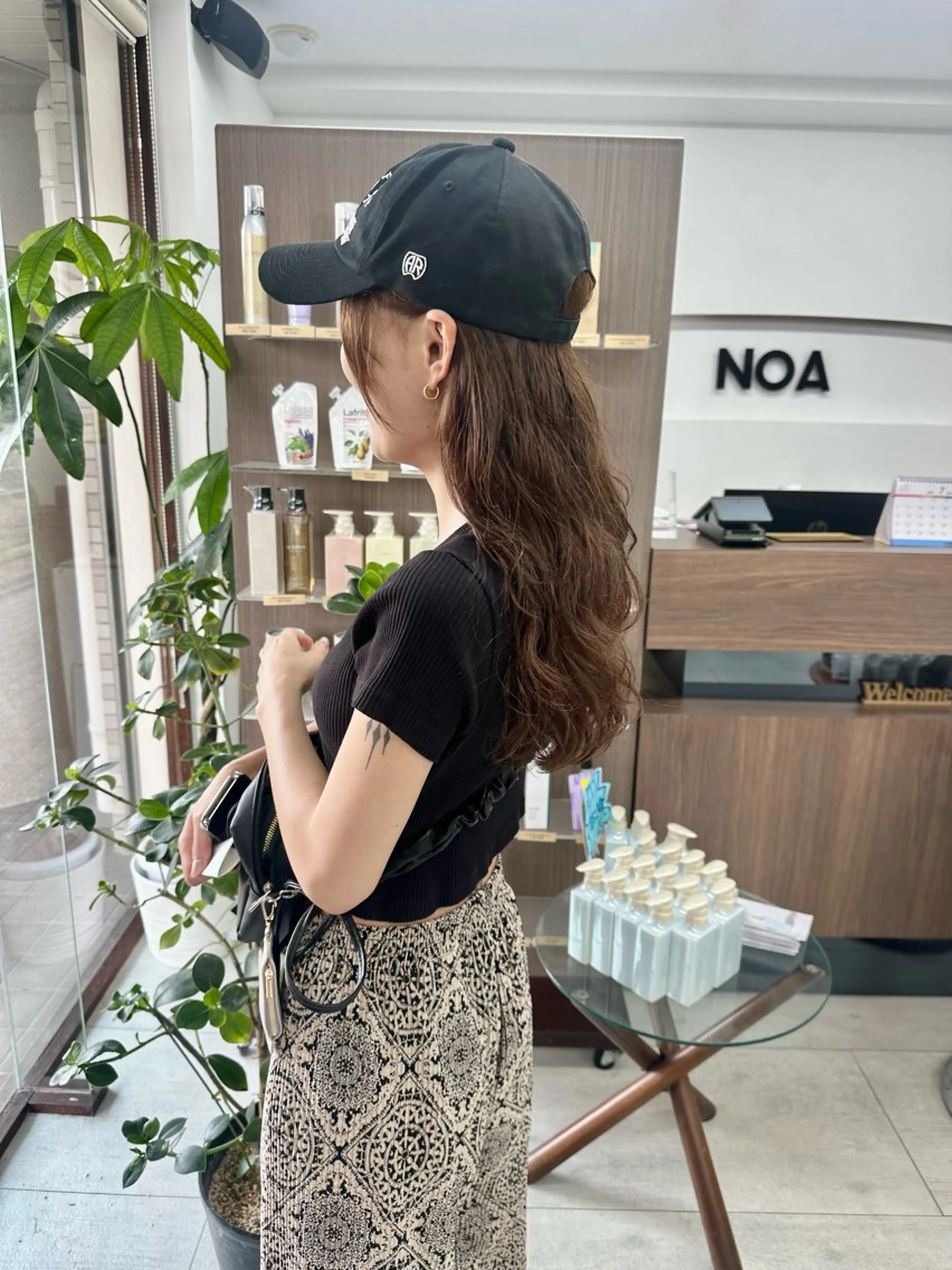 ロング ヘアカラー トリートメント 透明感カラー/暖色 木村 実来のヘアスタイル