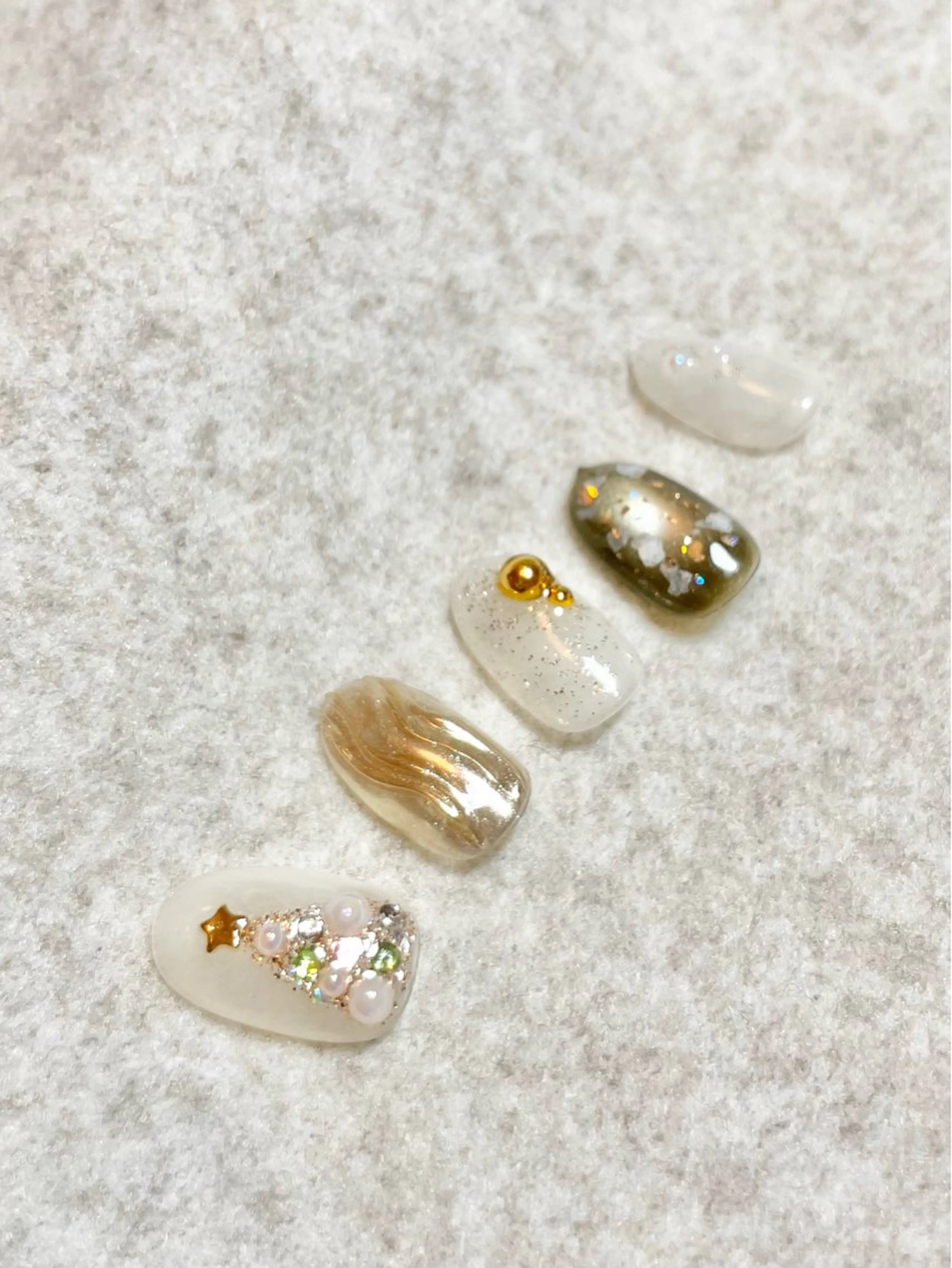 ネイル 冬ネイル クリスマス co_ nailのネイルデザイン