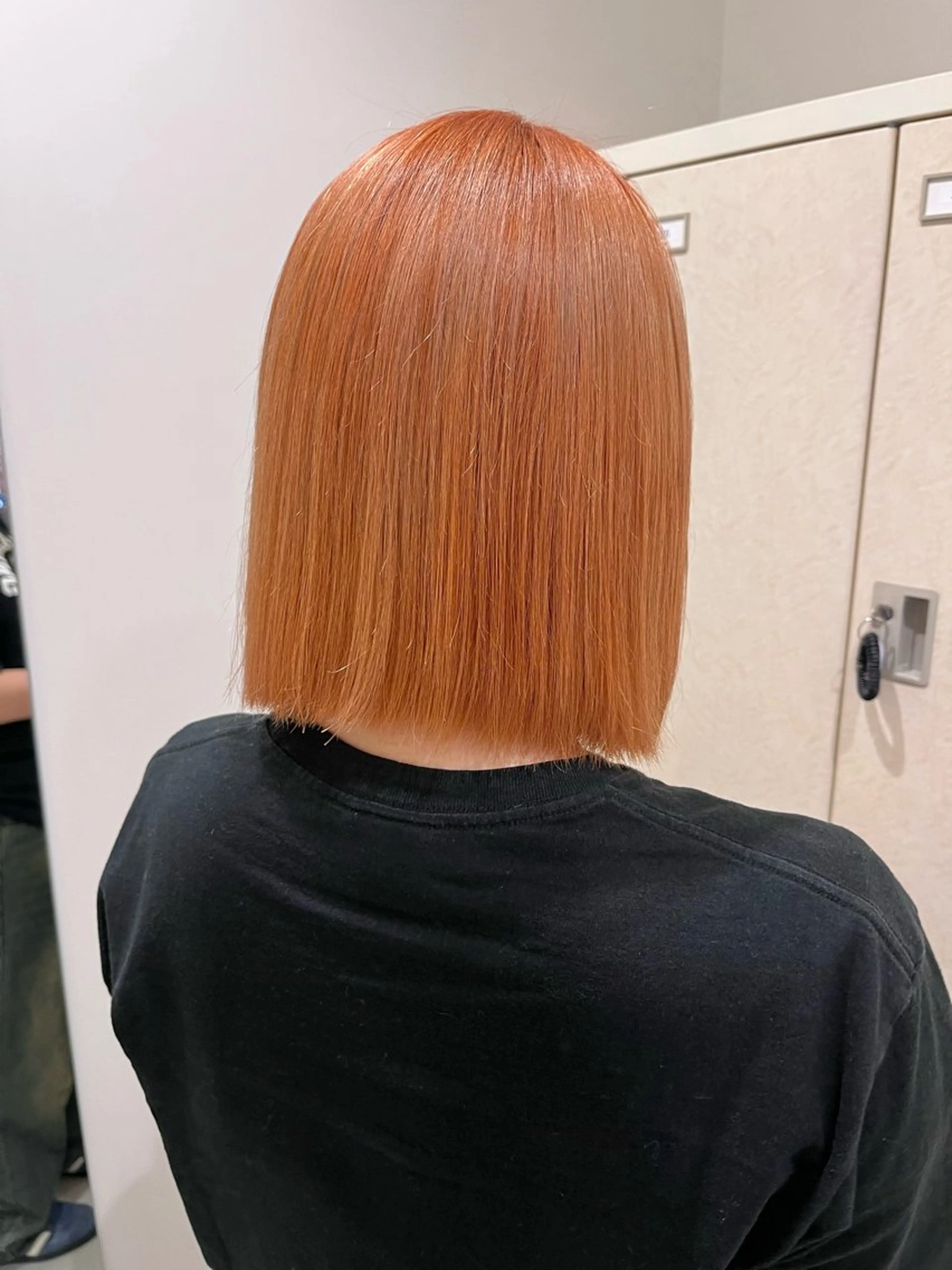 ショート カラー オレンジ 透明感カラー🫧🌈 似合わせカット✂︎のヘアスタイル