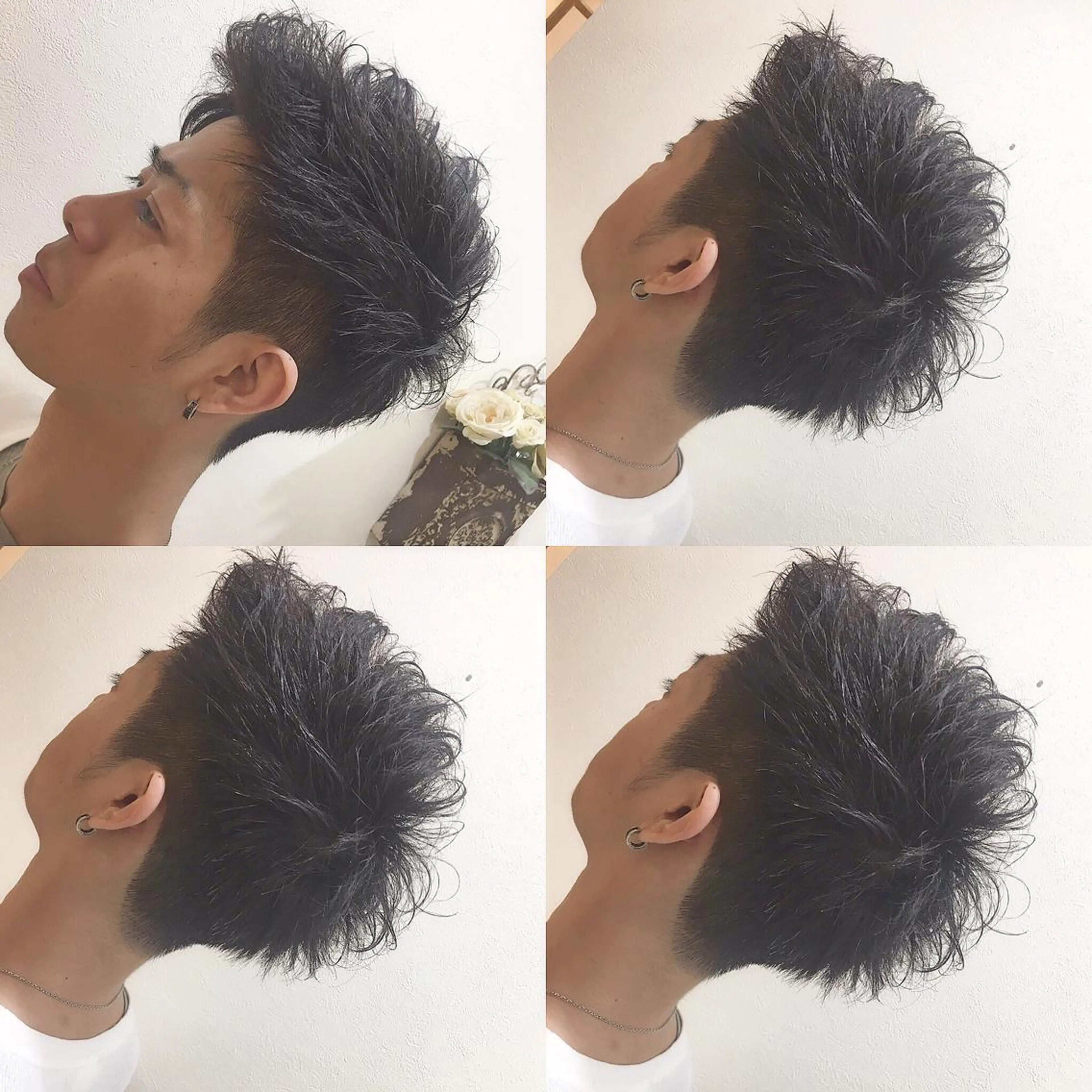 メンズ メンズベリーショート hair salon Ranun髪質改善のヘアスタイル