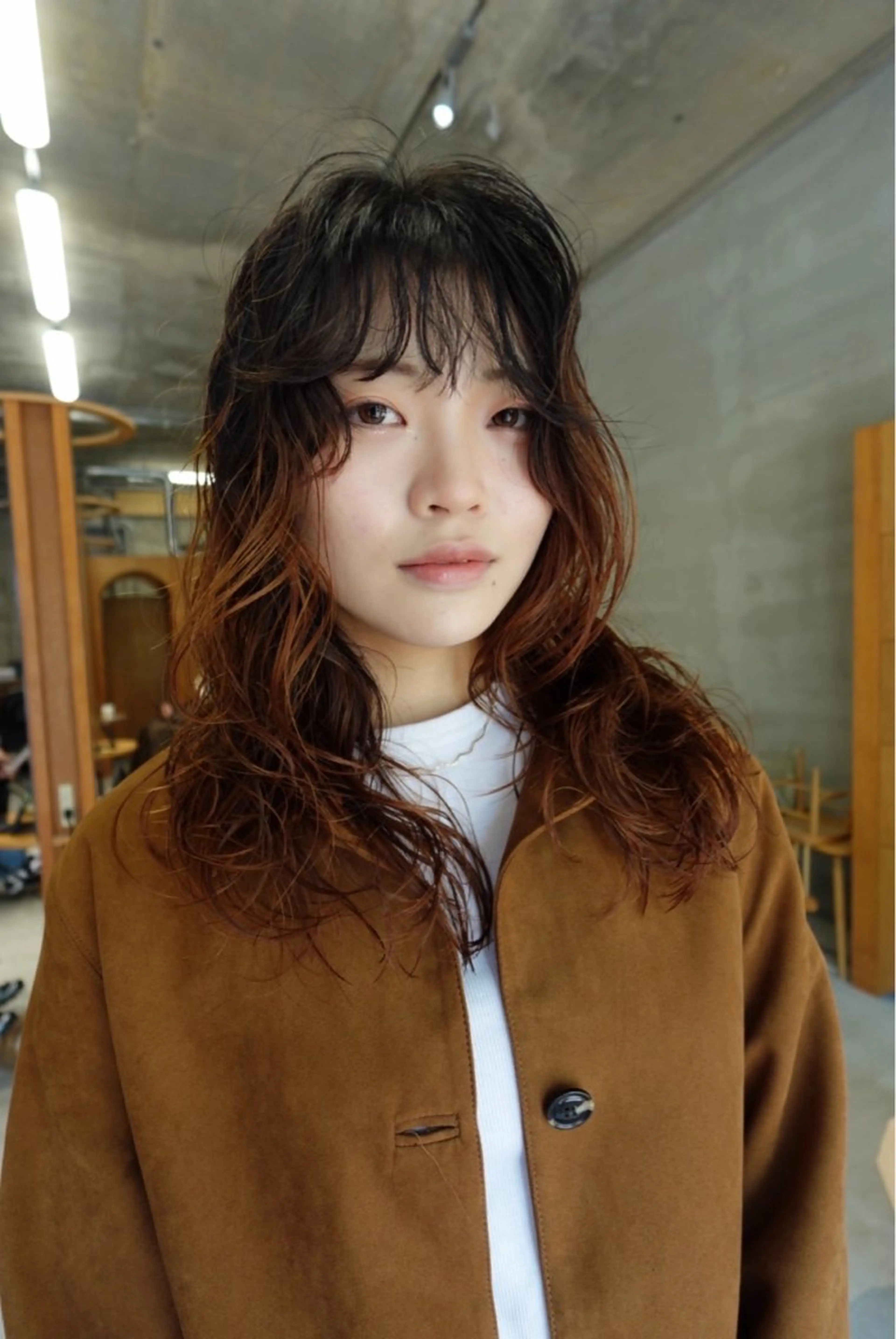 パーマ カット パーマ トリートメント wewe: momoeのヘアスタイル