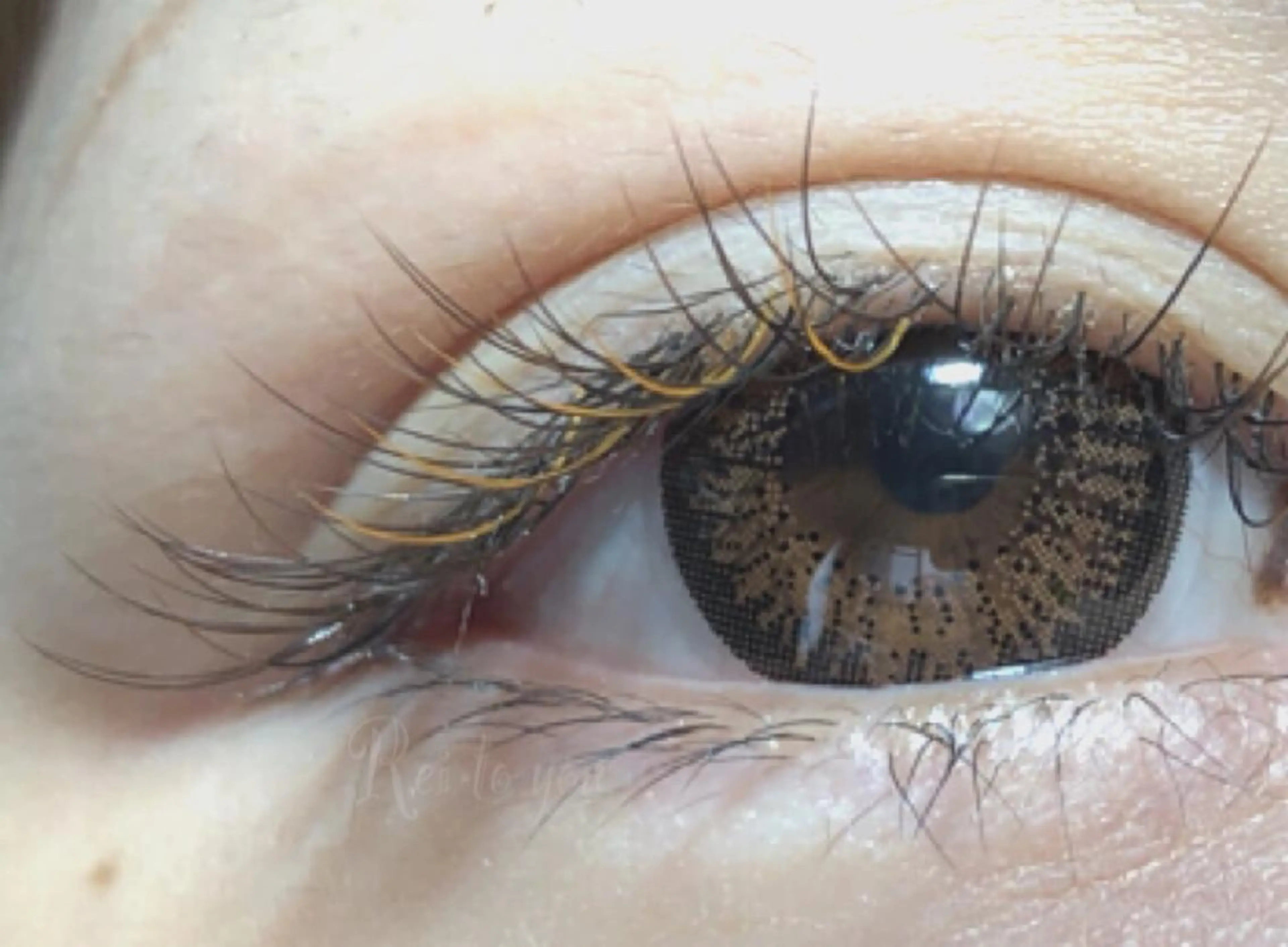 マツエク・マツパ カラーマツエク Rei to　youのマツエク・マツパデザイン