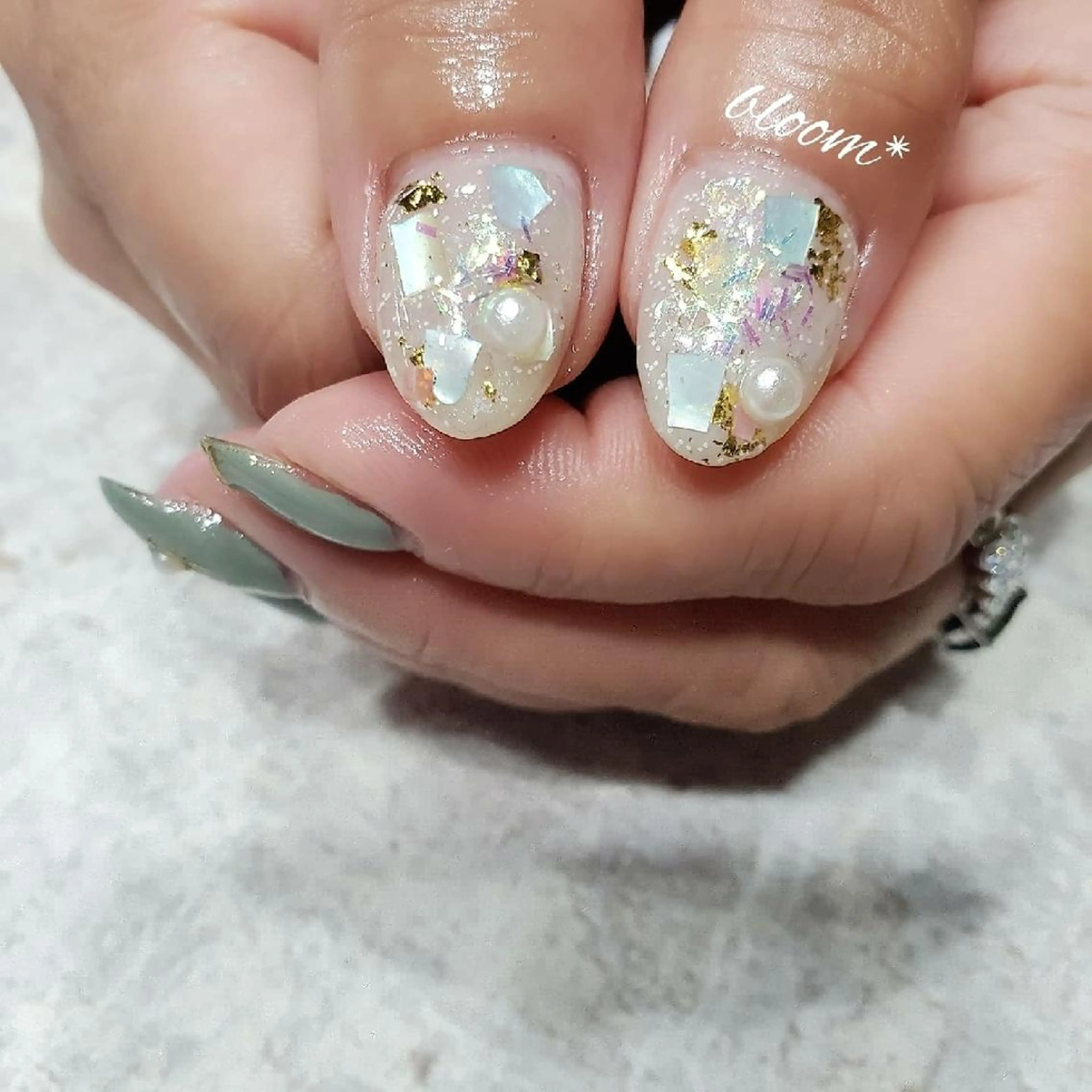 ネイル 持ち込み bloom *のネイルデザイン