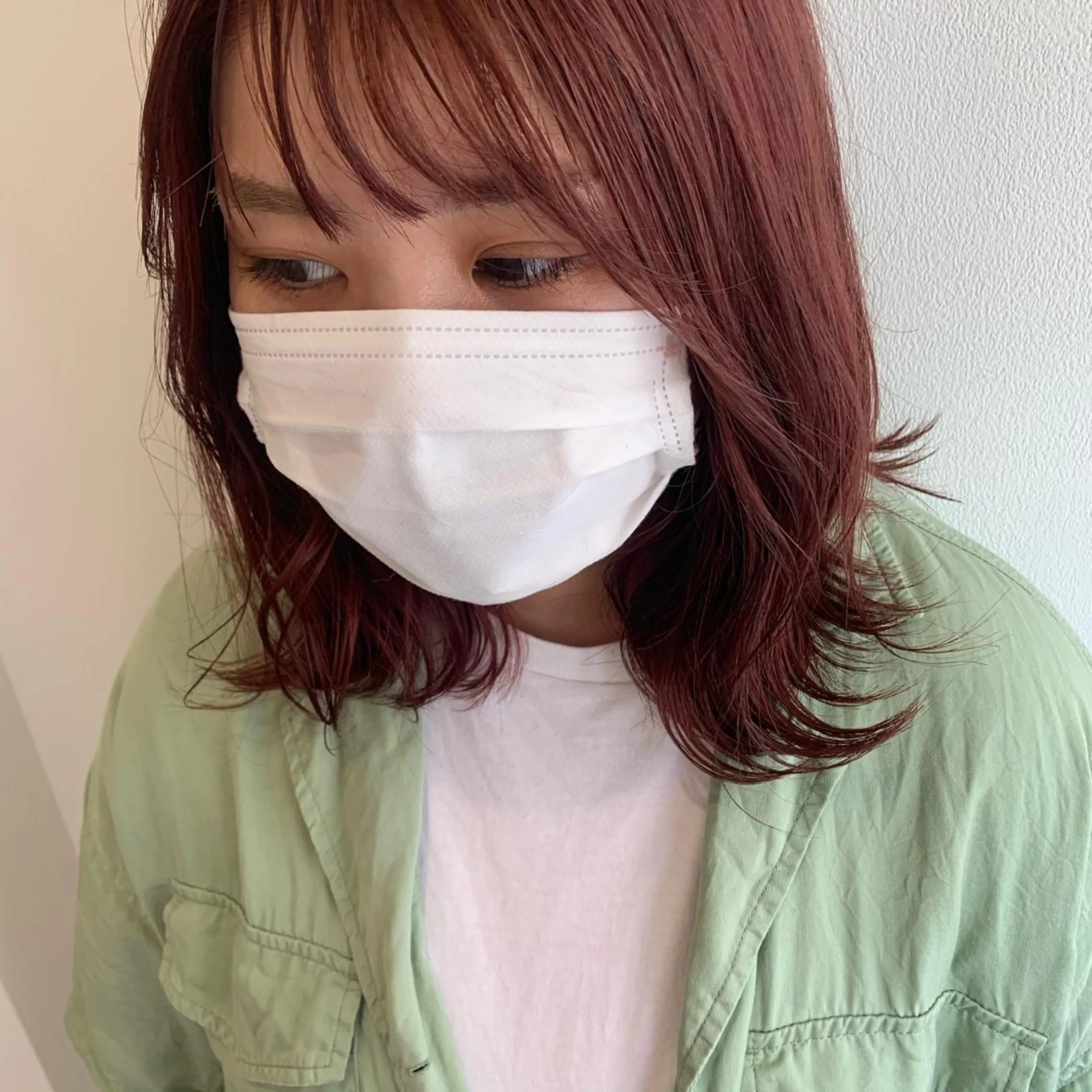 カラー カット ヘアカラー MARU レイヤー/パーマのヘアスタイル