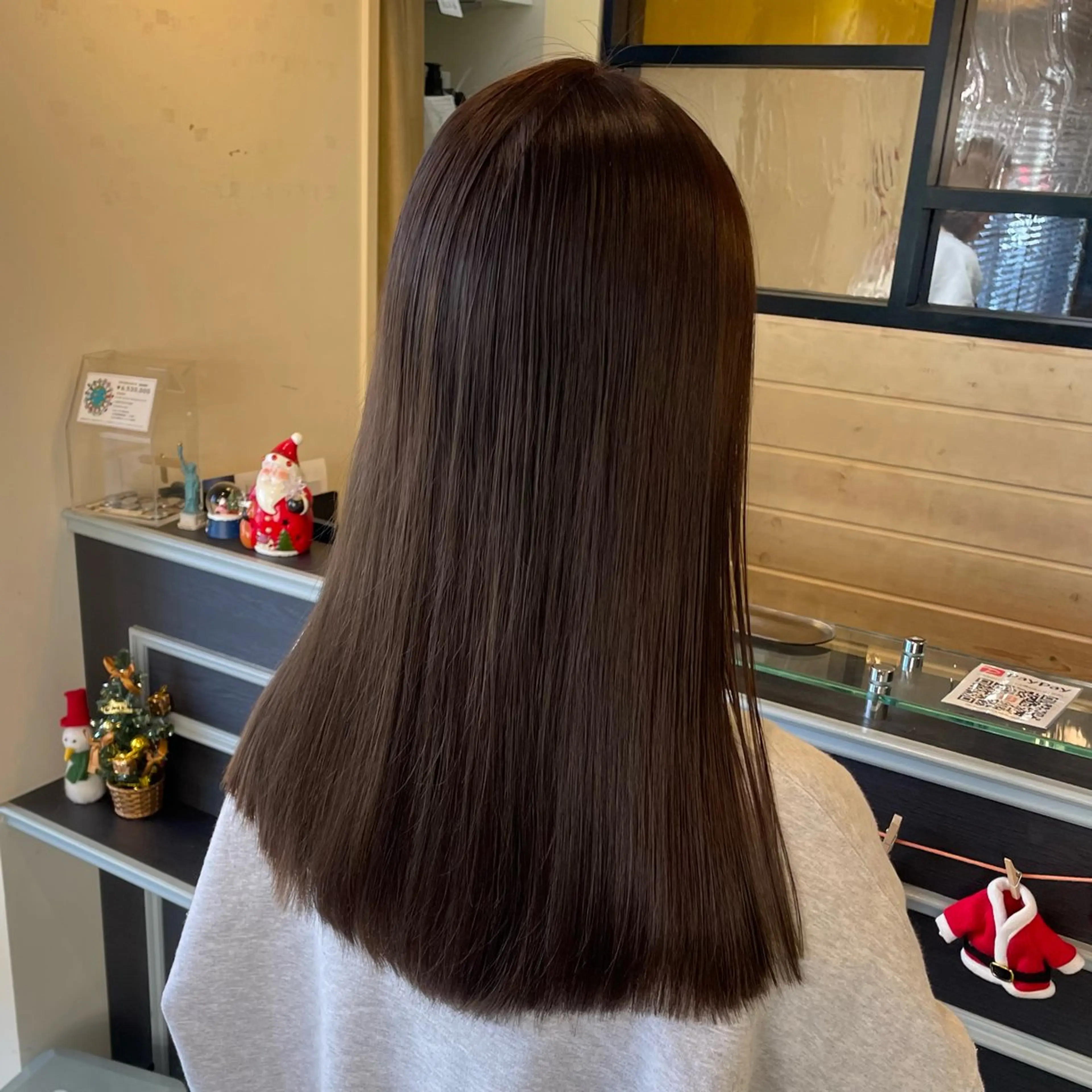 ロング カラー スナコザワ レナのヘアスタイル