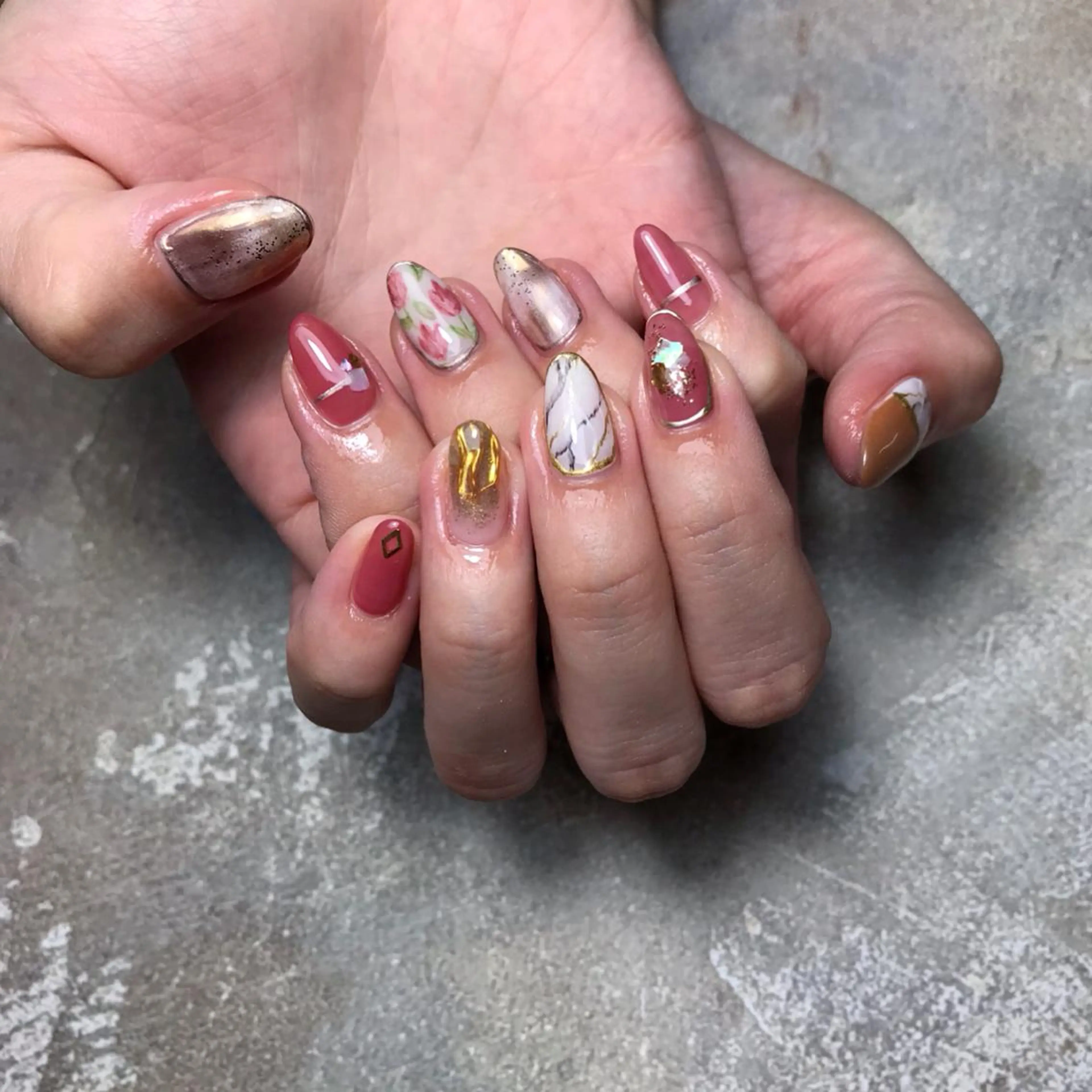 ネイル ハンドネイル 💅 Ai.のネイルデザイン