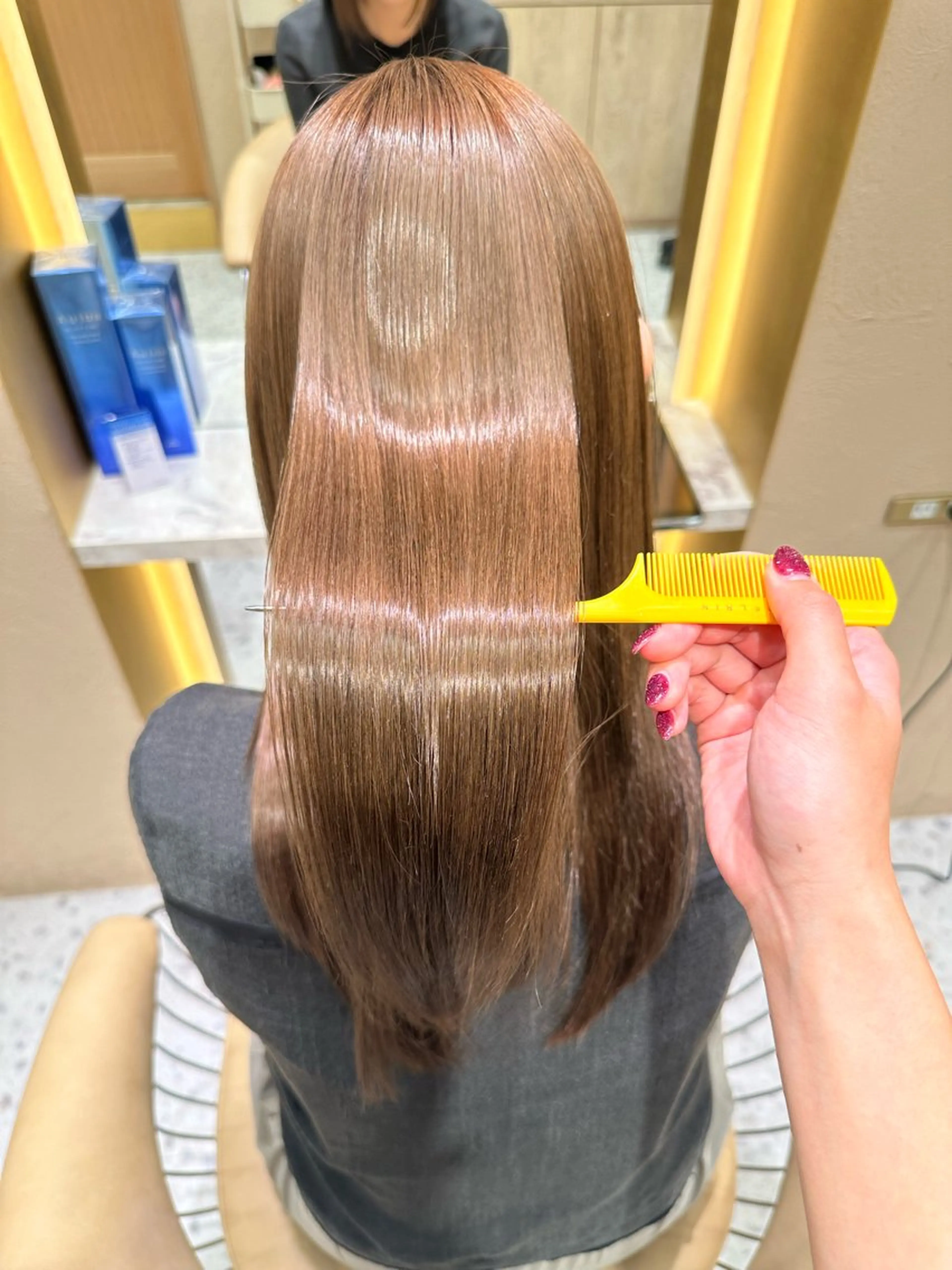 ロング 酒井 里穂のヘアスタイル