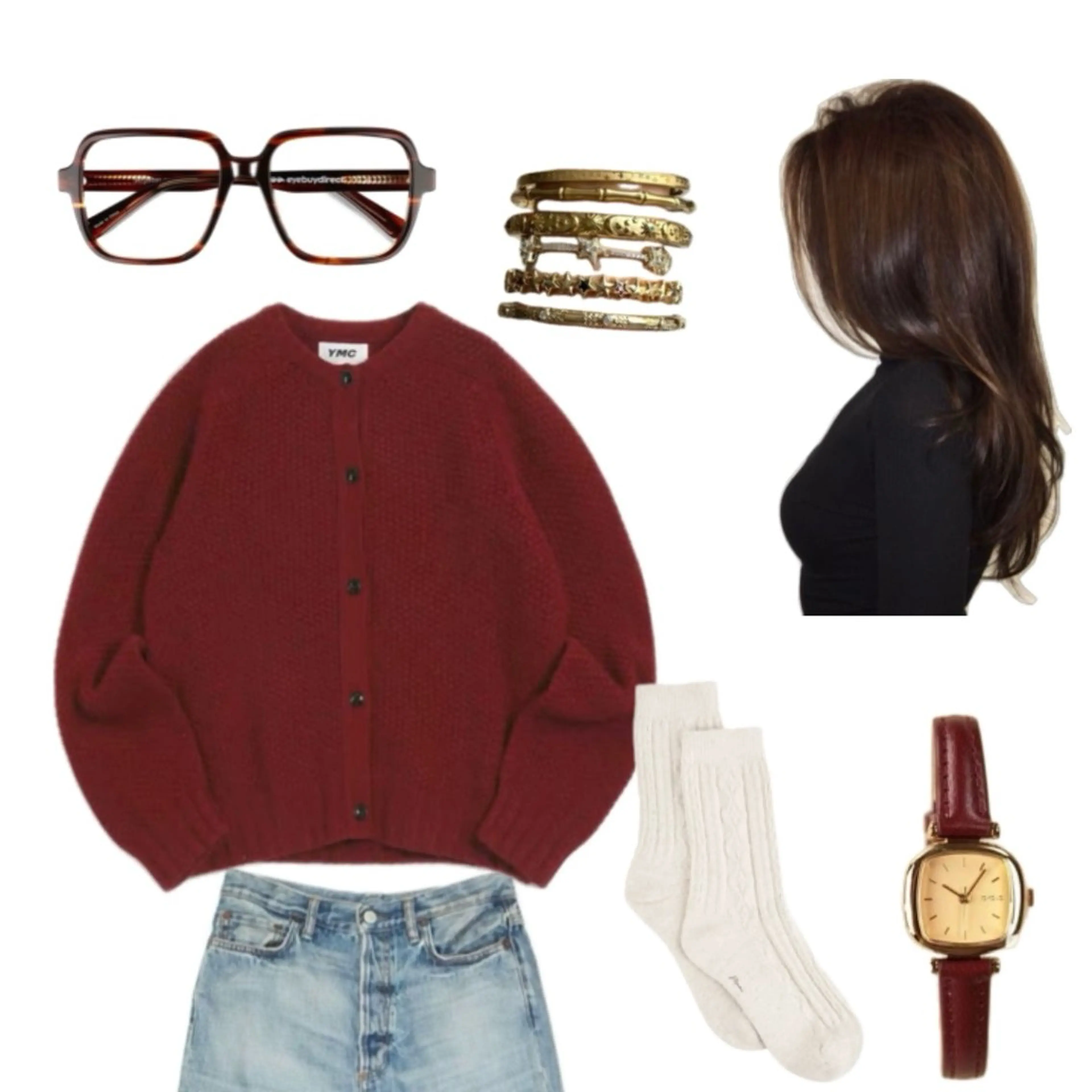 ロング カラー 友花 暗髪／ナチュラルのヘアスタイル