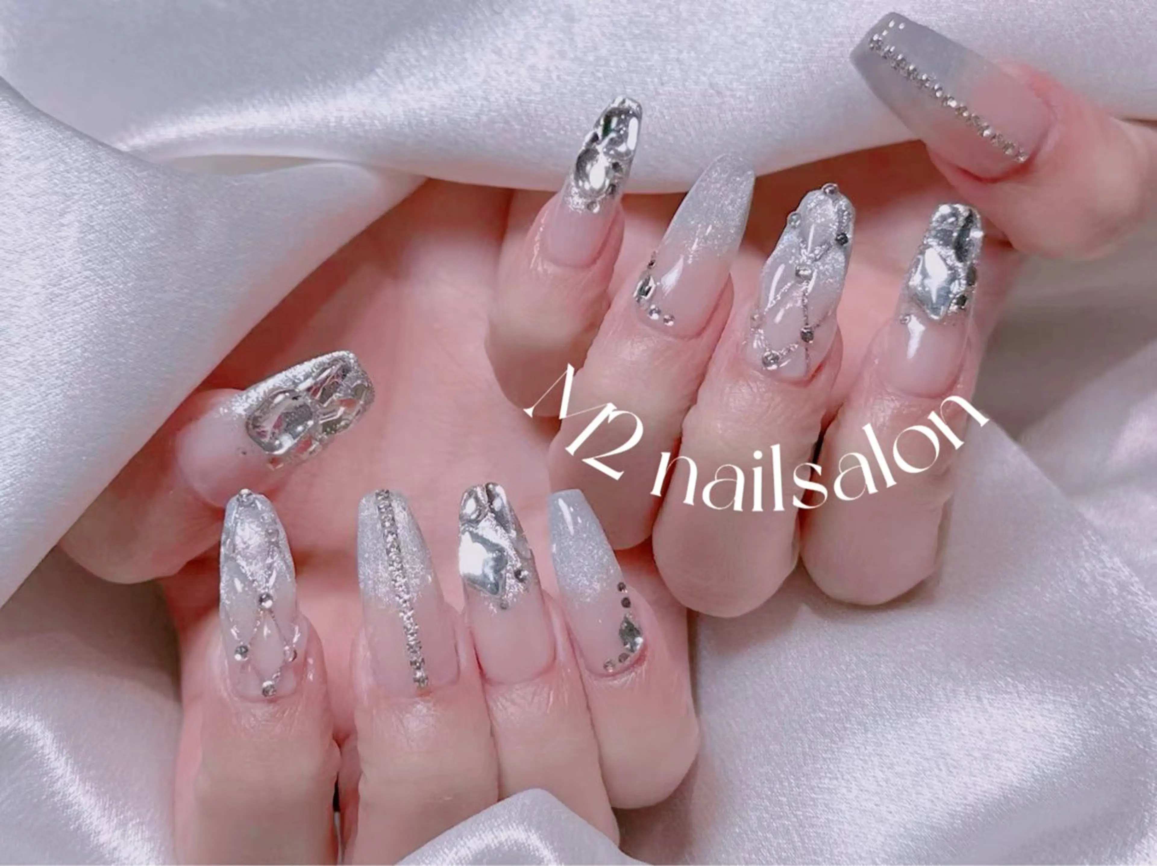 ネイル 長さだし専門店 M2 rikaのネイルデザイン