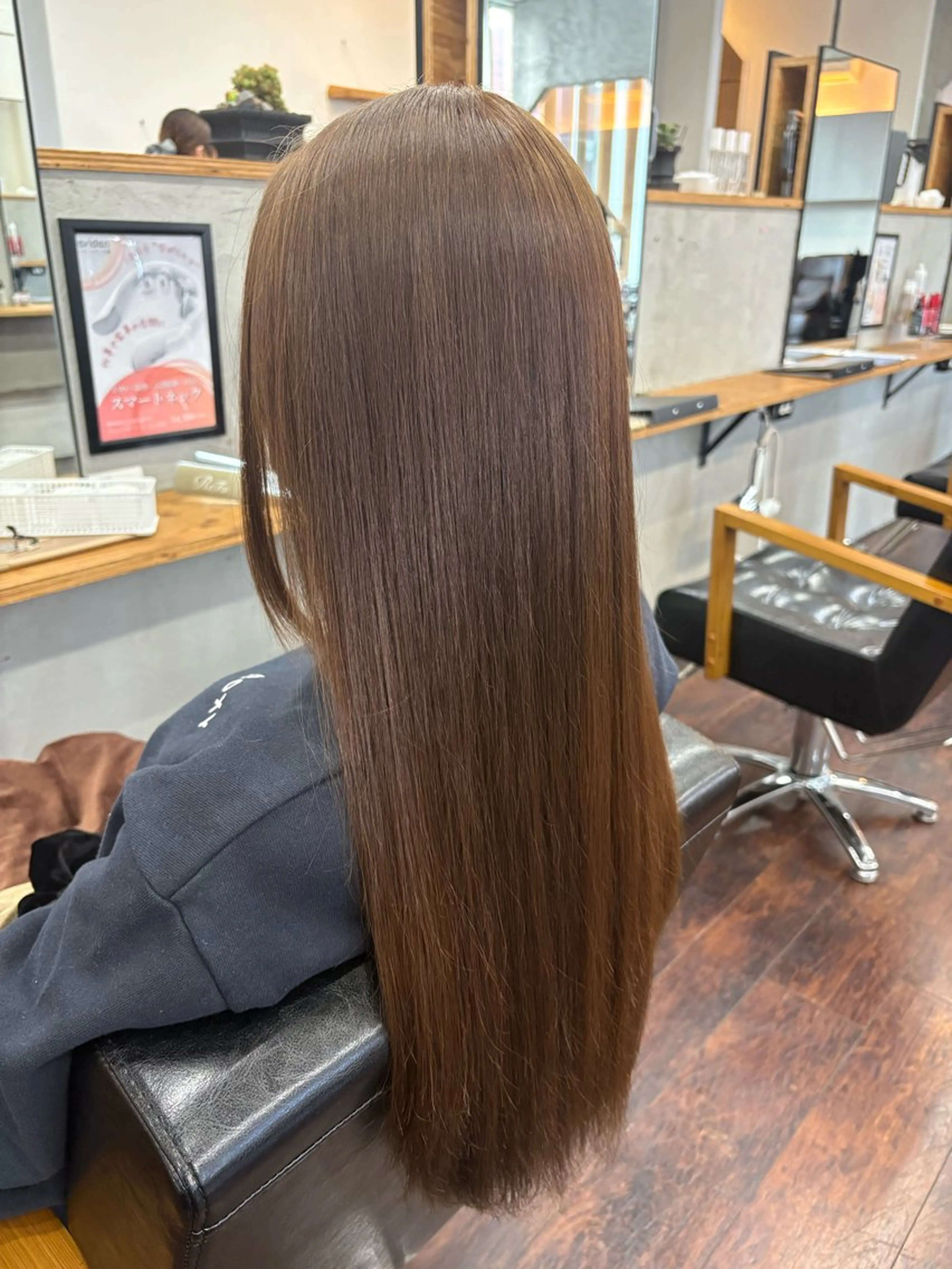 ロング カラー ヘアカラー ルプラボウ/篠島 みなみ/豊川のヘアスタイル