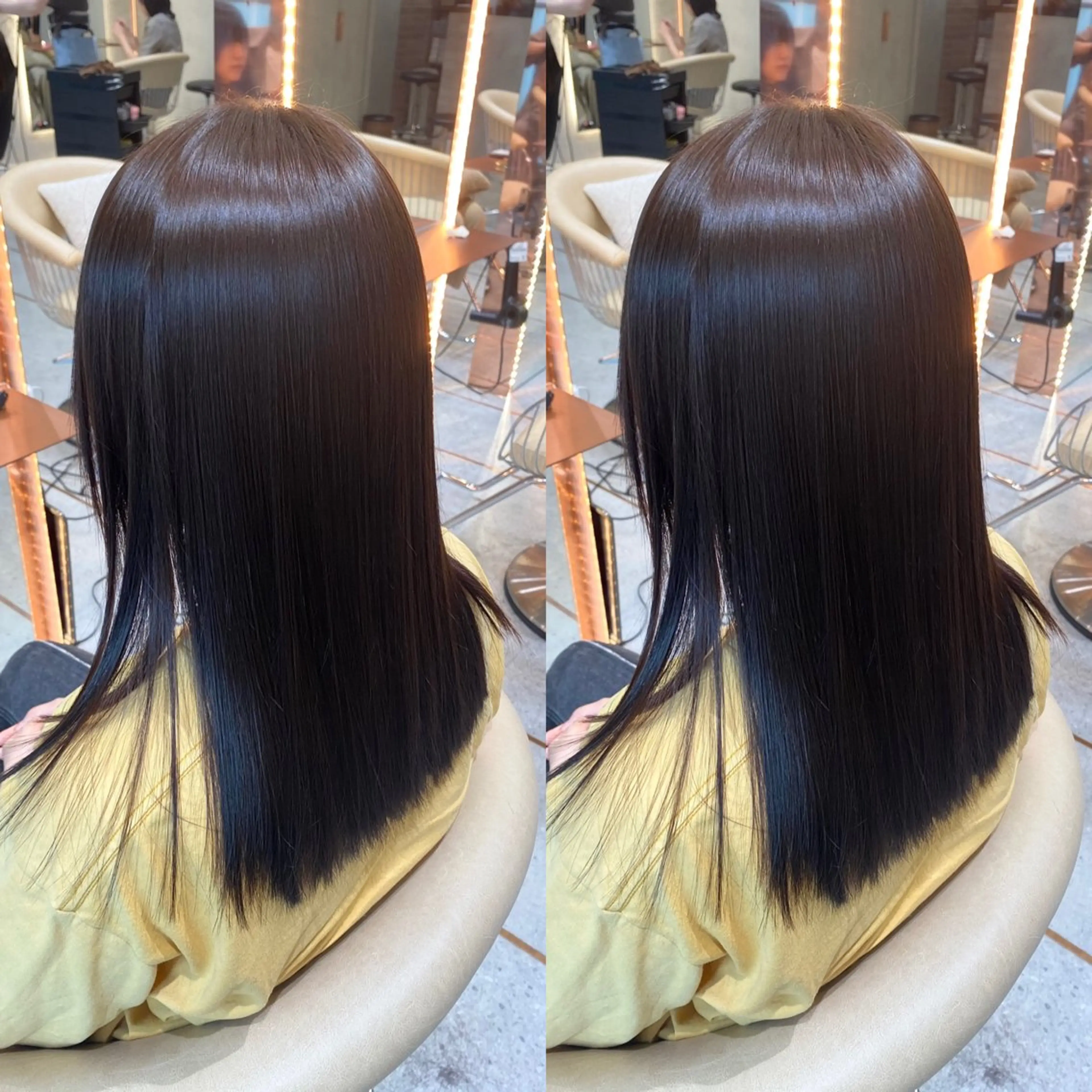 ロング 美髪縮毛矯正🤍 髪質改善/Shinaのヘアスタイル