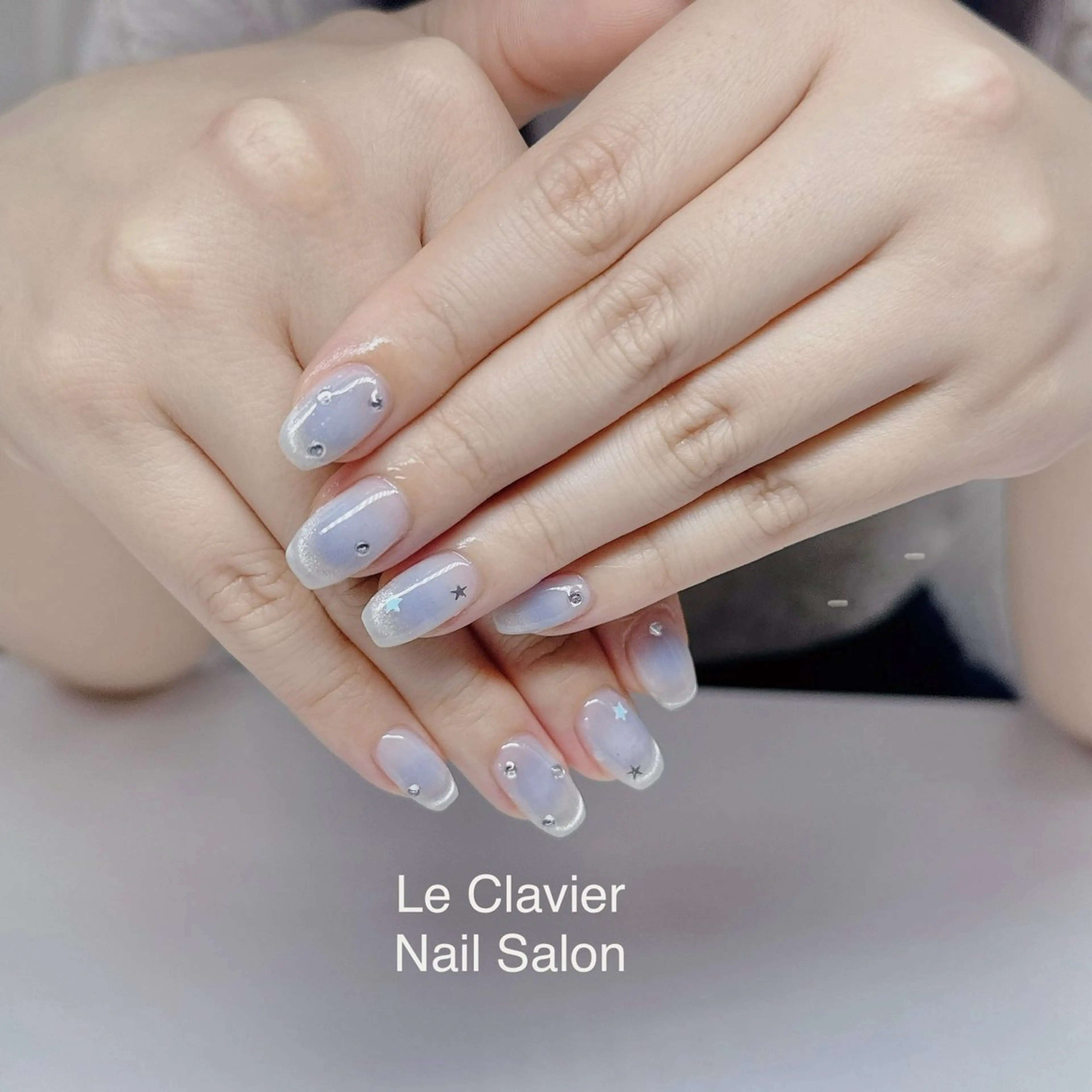 ネイル チークネイル マグネットネイル ハンドネイル Hazuki nailのネイルデザイン