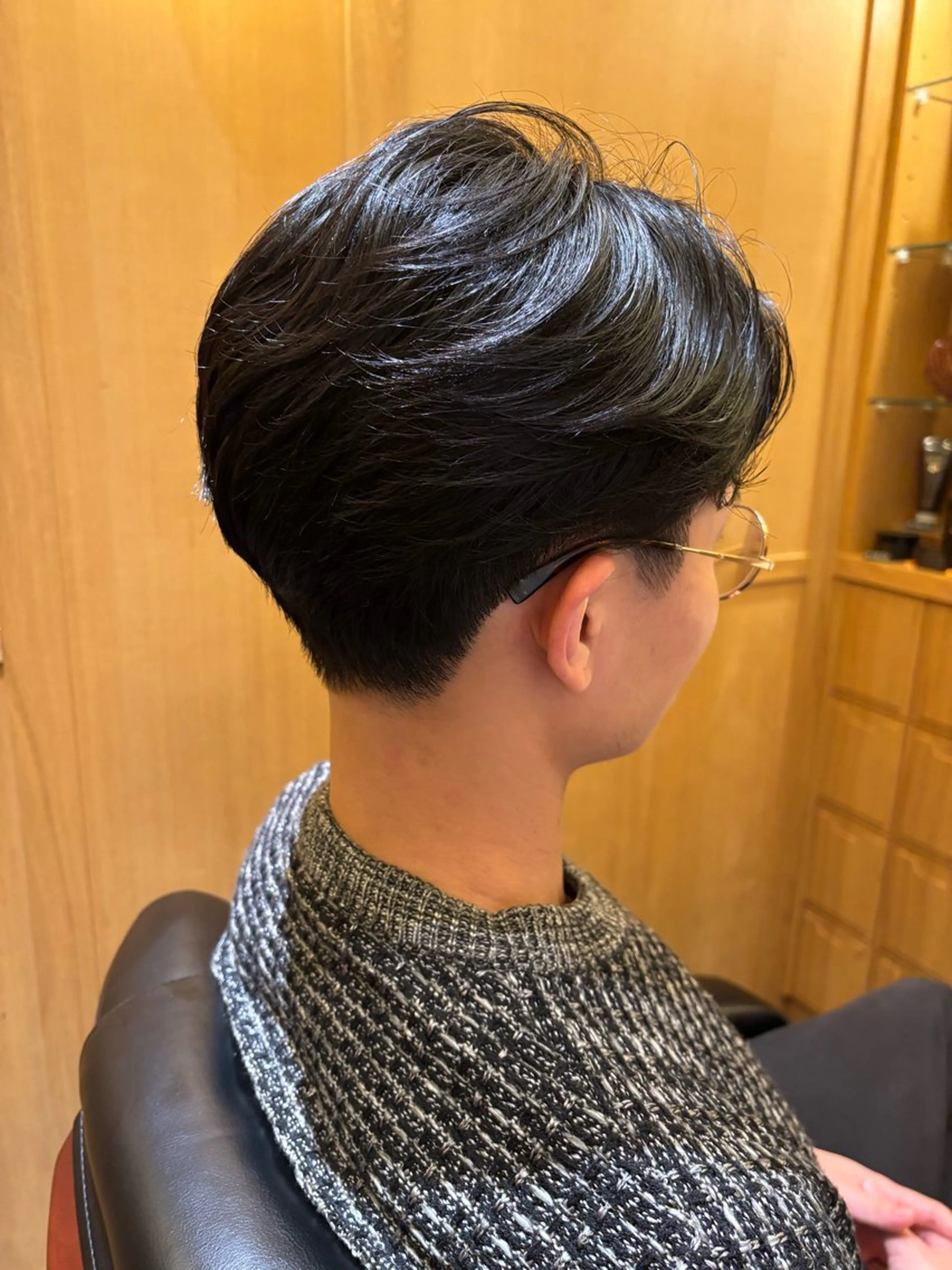 パーマ メンズ メンズパーマ ヒロ銀座プレミアムバーバーパレスホテル東京店所属・村上ひかり /メンズモデル募集のヘアスタイル