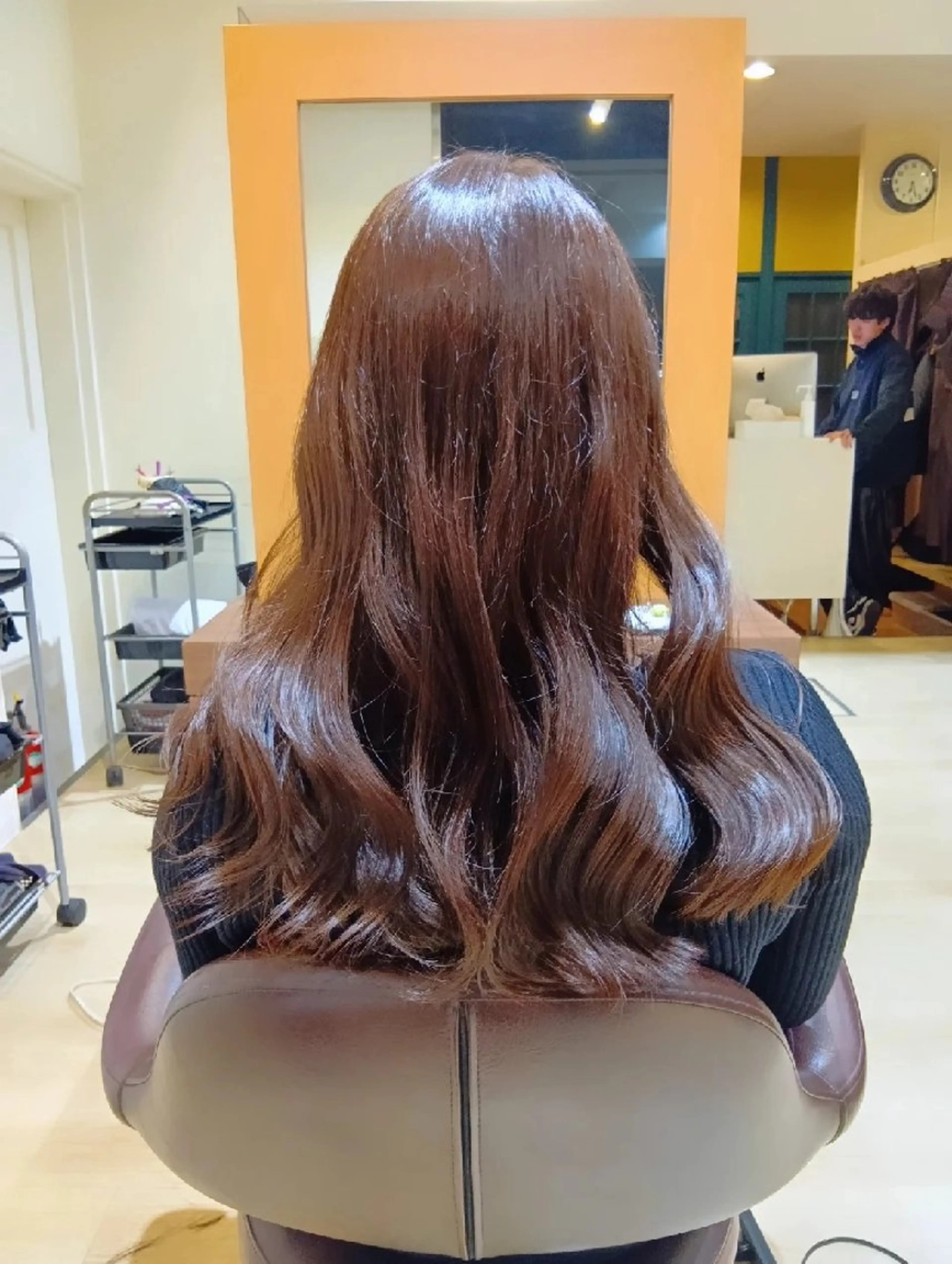 カラー ロング ベージュカラー ブラウンカラー カット ヘアカラー トリートメント 小林暢🌟Orque 髪質改善サロン🌙のヘアスタイル