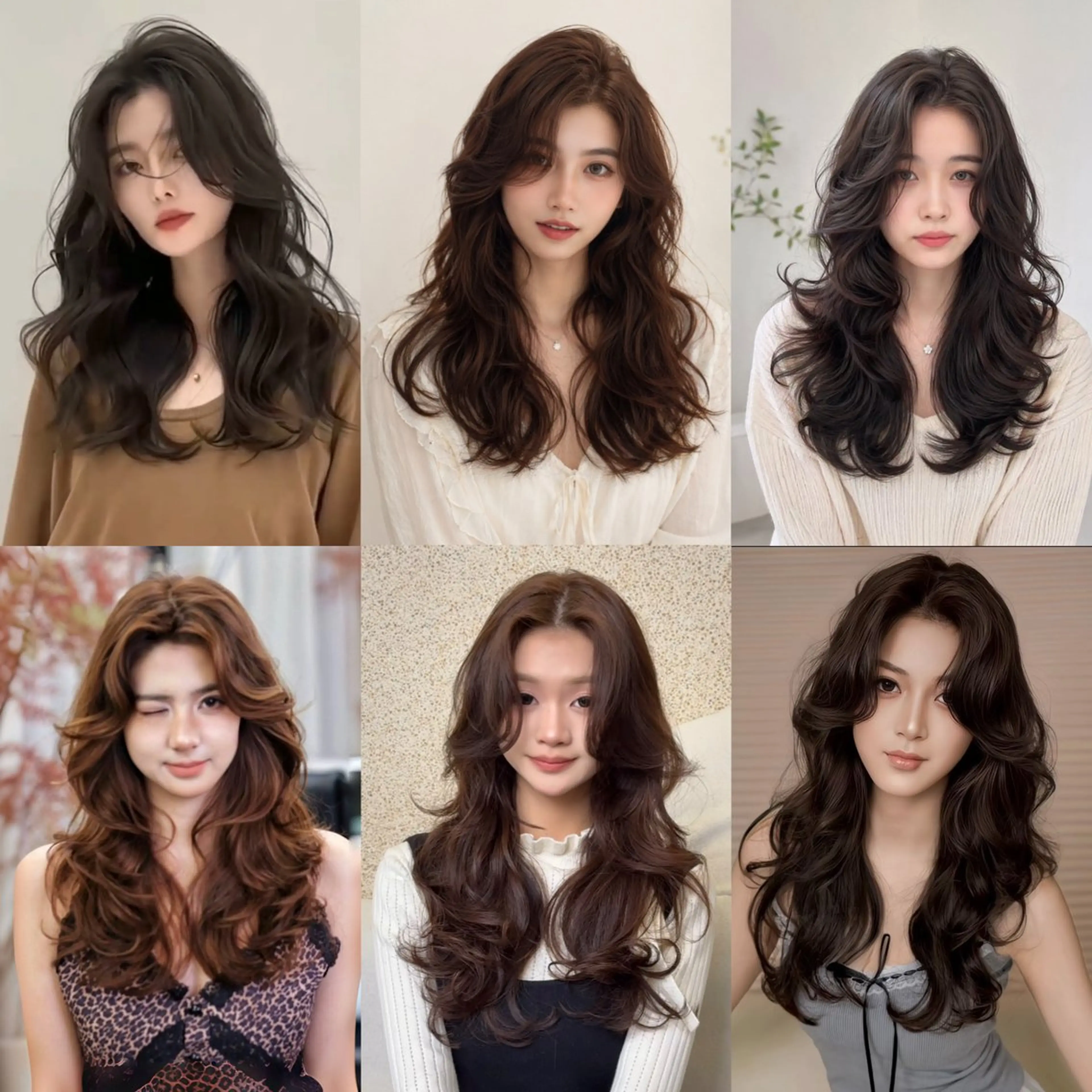 パーマ モ モのヘアスタイル