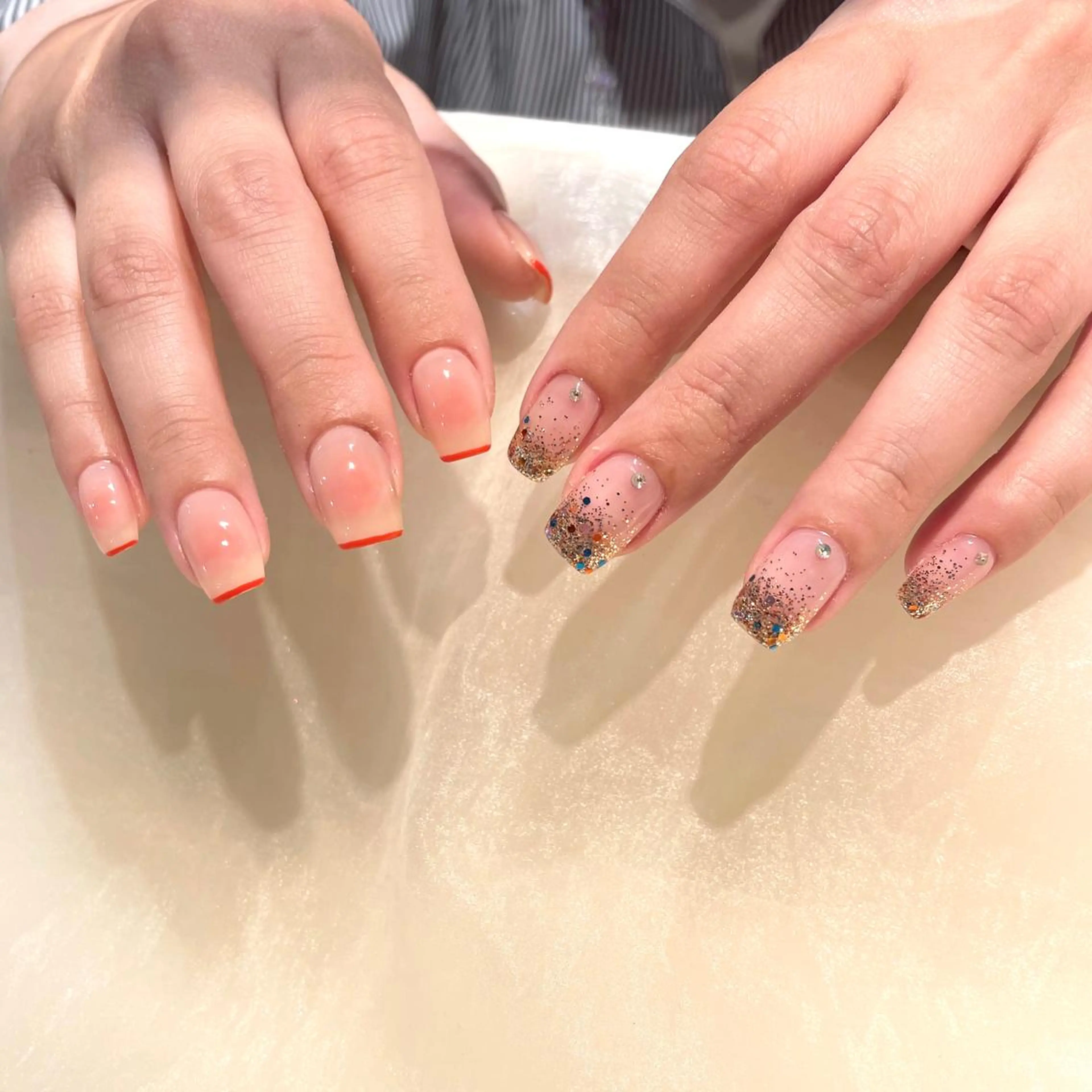 ネイル ハンドネイル 新井 ひなののネイルデザイン