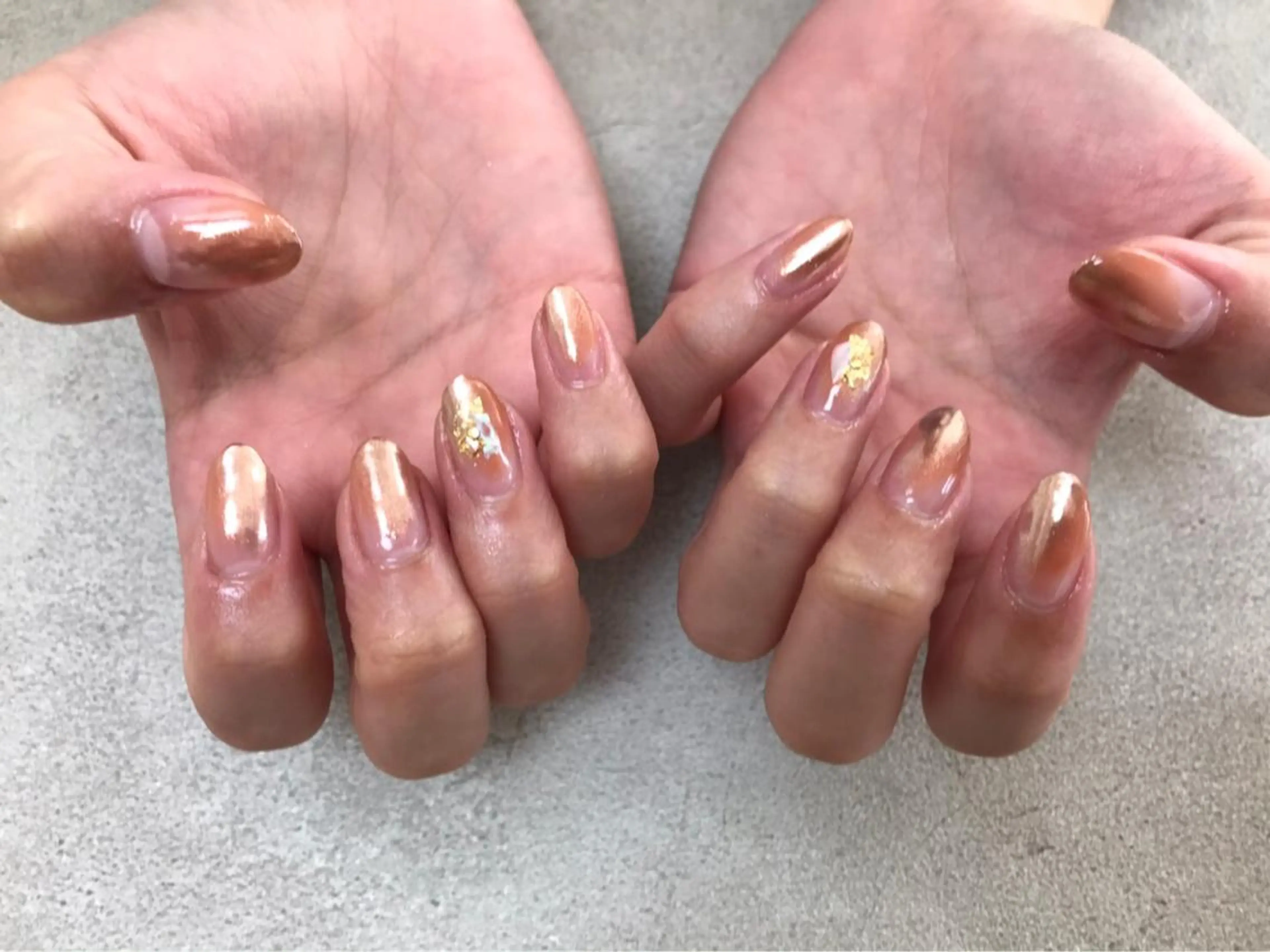 ネイル ミラーネイル kiki nail 二子玉川のネイルデザイン